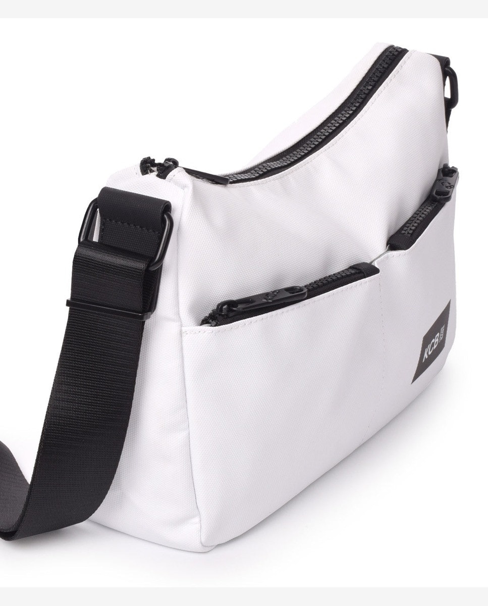 Bandolera dual grande - Kcb - Blanco Blanco-3