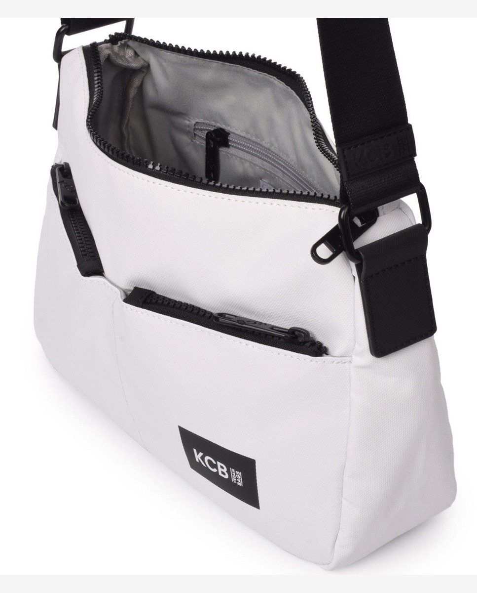 Bandolera dual grande - Kcb - Blanco Blanco-4