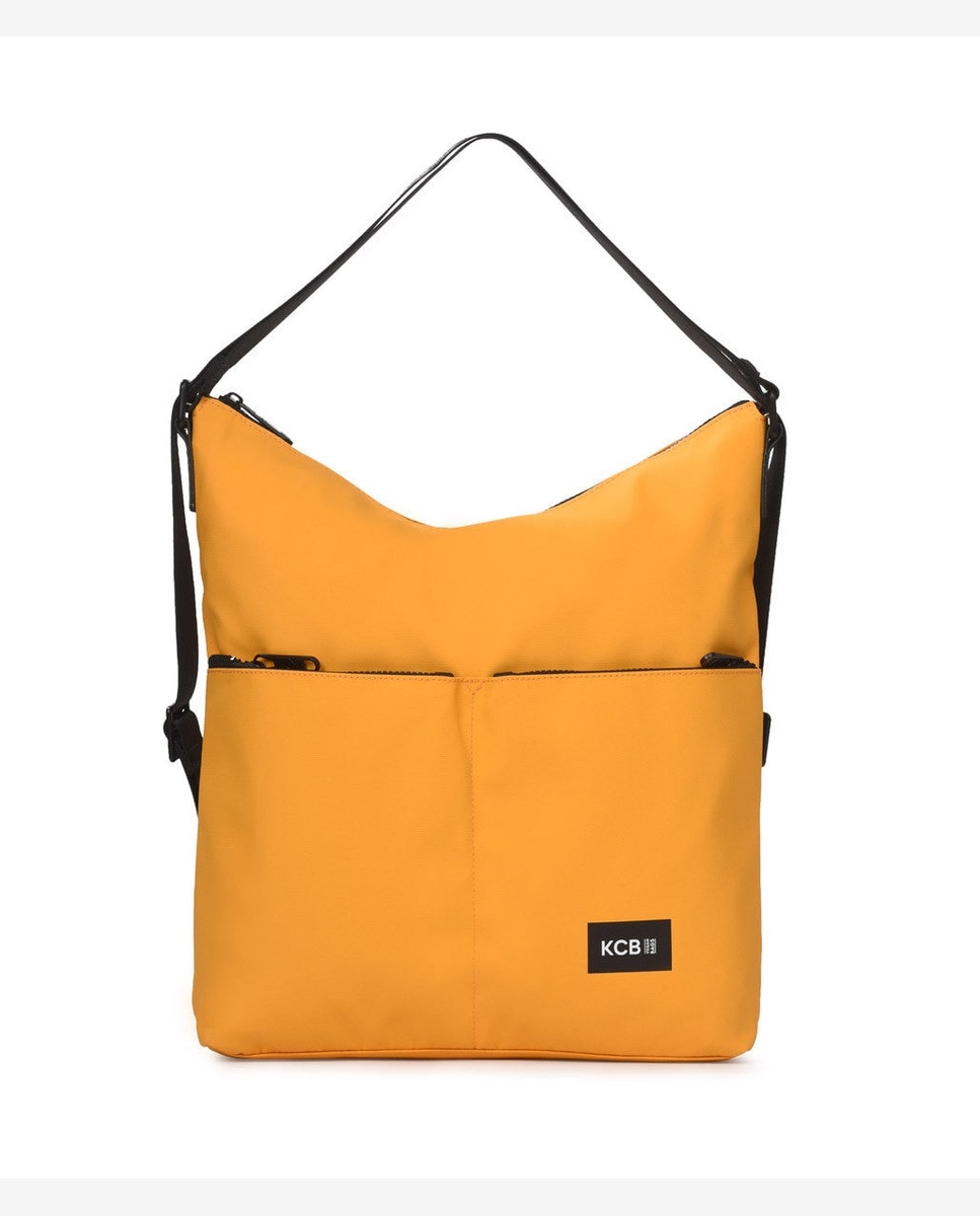 Bolso de hombro dual mochila - Kcb - Amarillo Amarillo-1