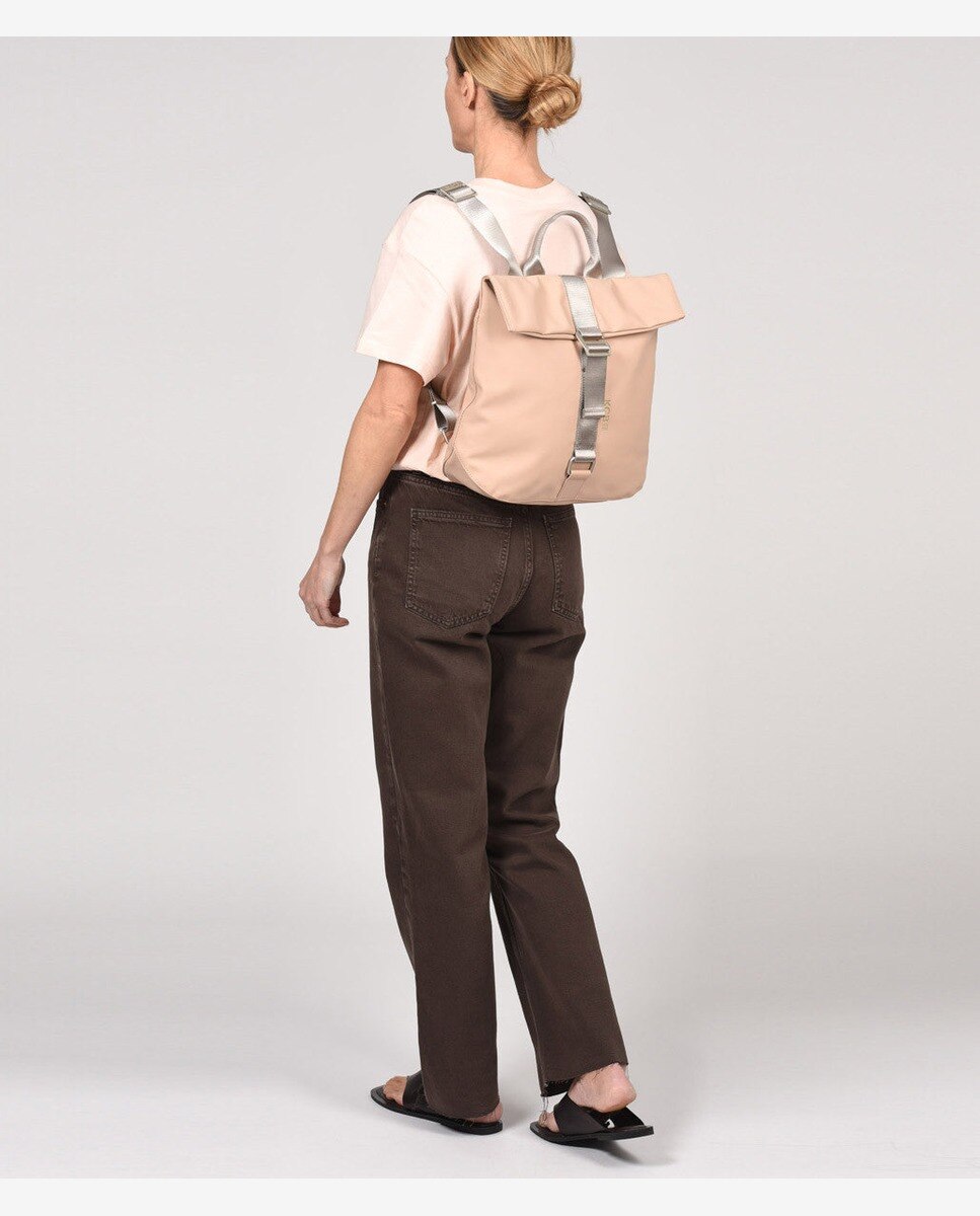 Mochila chain antirrobo grande - Kcb - Marrón claro Marrón claro-4