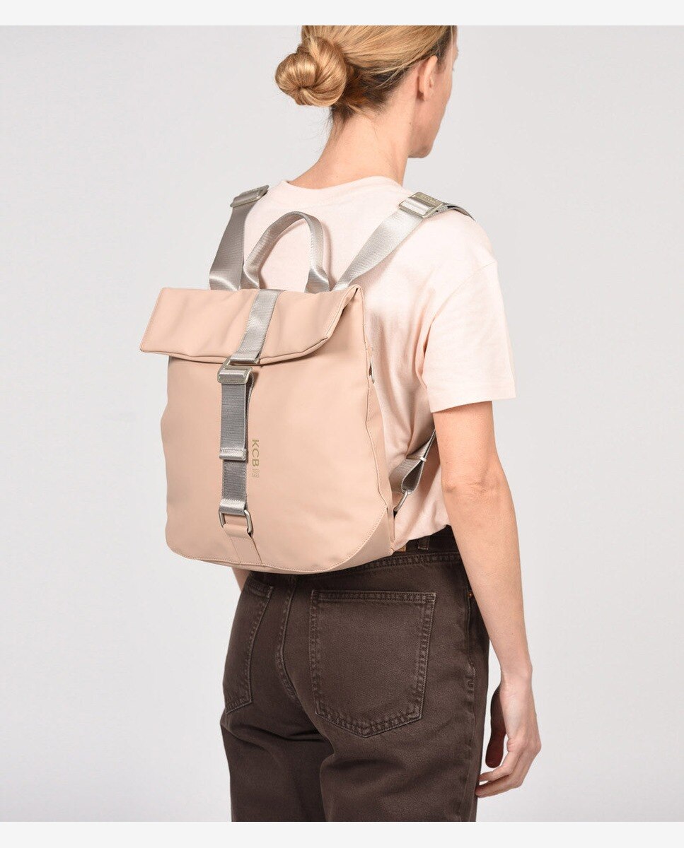 Mochila chain antirrobo grande - Kcb - Marrón claro Marrón claro-5
