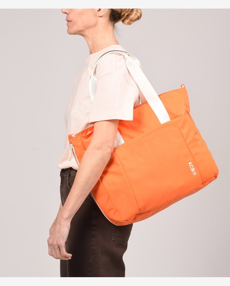Bolso de hombro balloon shopper - Kcb - Naranja Naranja-3