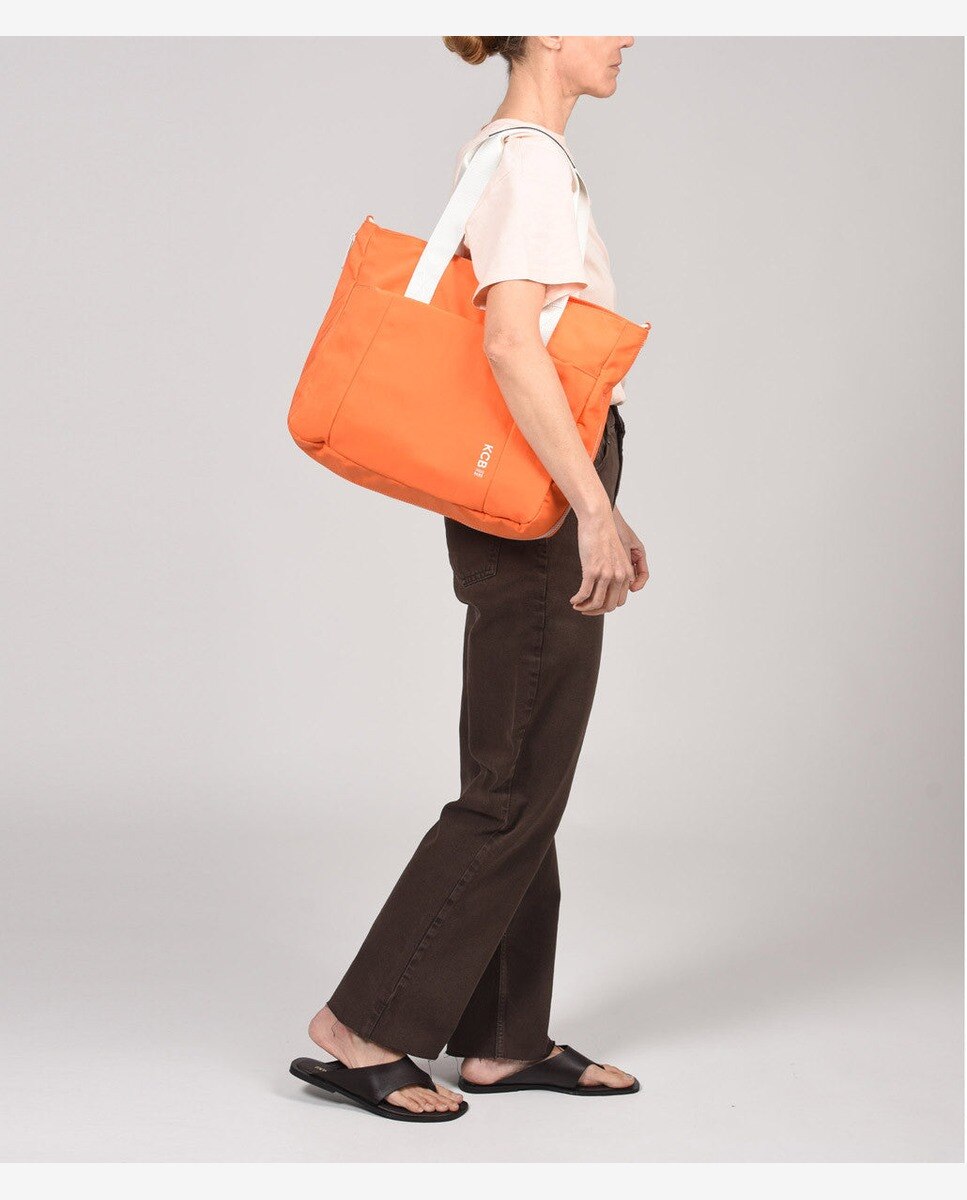 Bolso de hombro balloon shopper - Kcb - Naranja Naranja-5