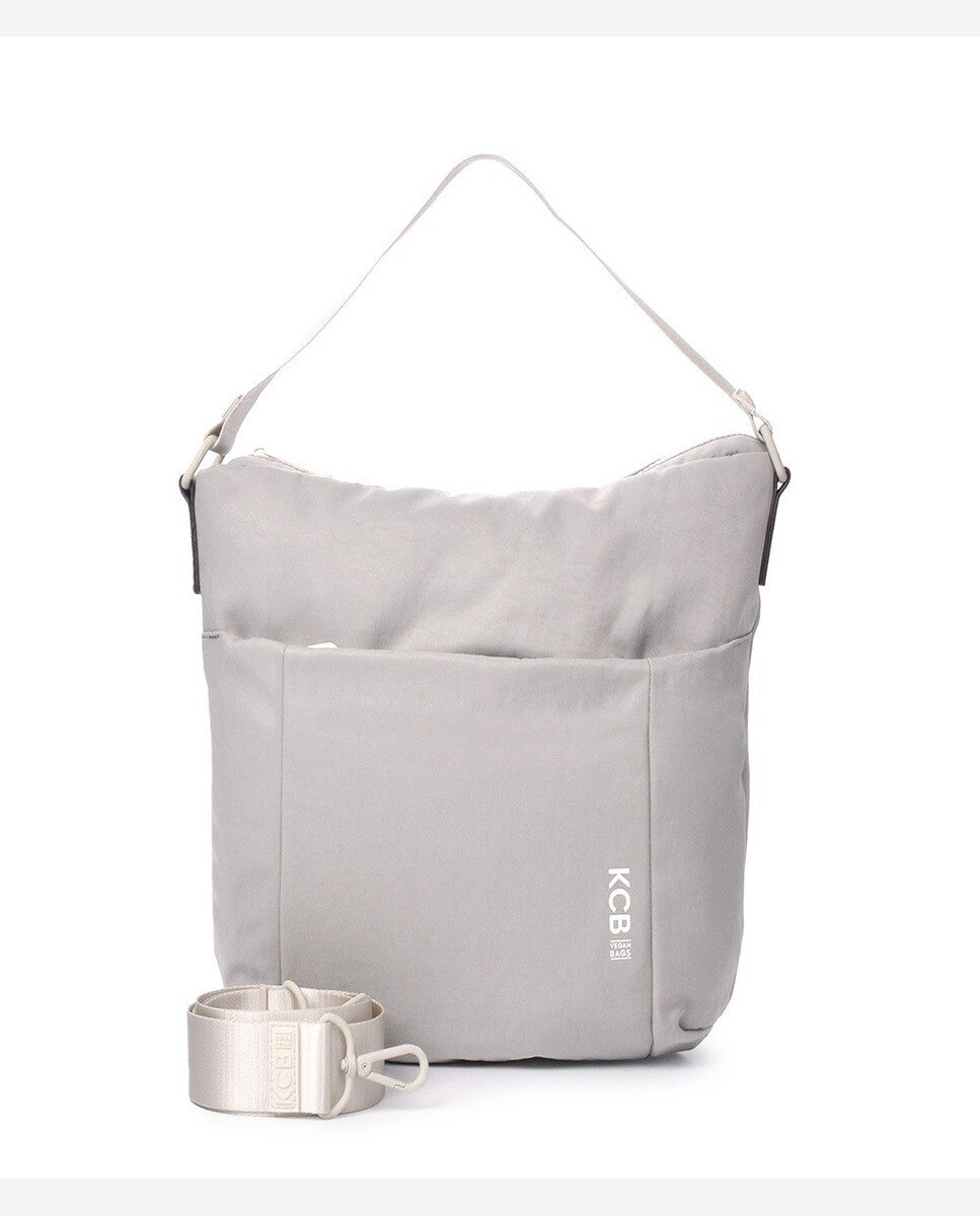 Bolso de hombro balloon grande - Kcb - Gris claro Gris claro-1