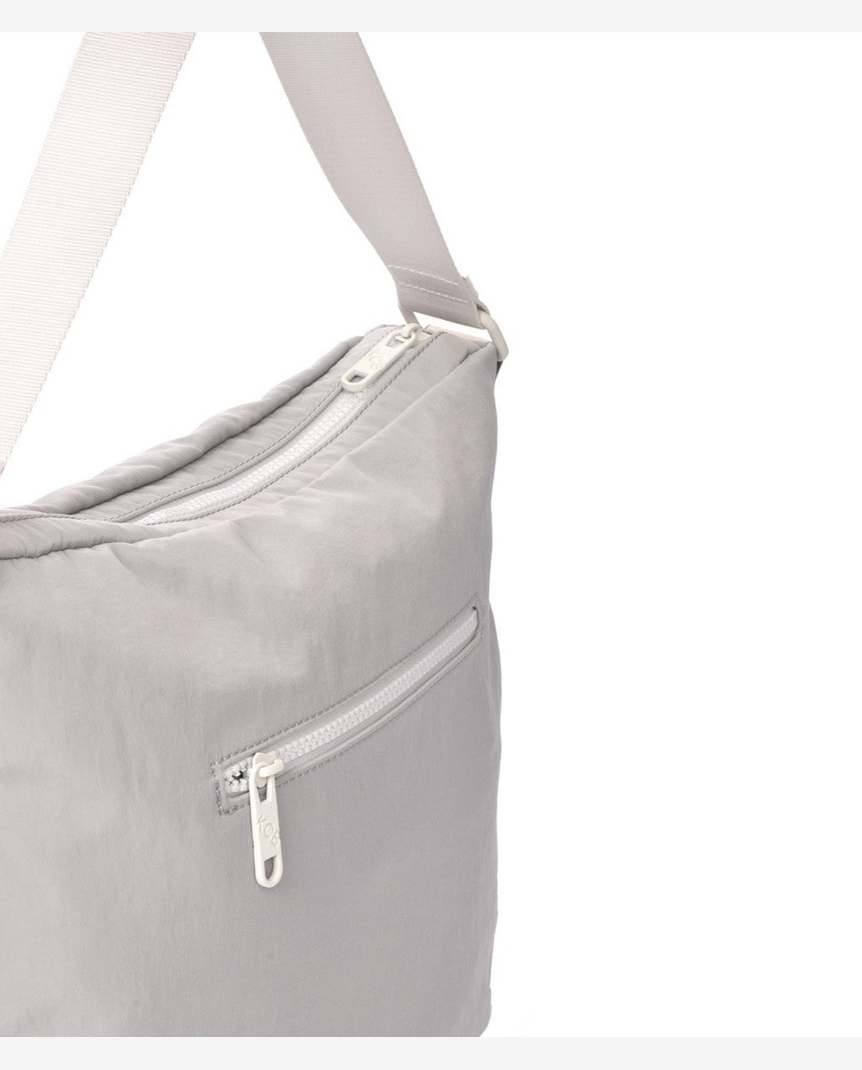 Bolso de hombro balloon grande - Kcb - Gris claro Gris claro-2