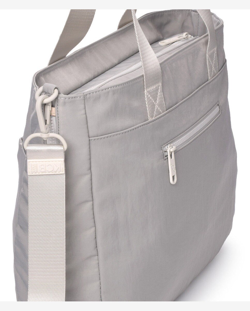 Bolso de hombro balloon shopper - Kcb - Gris claro Gris claro-2