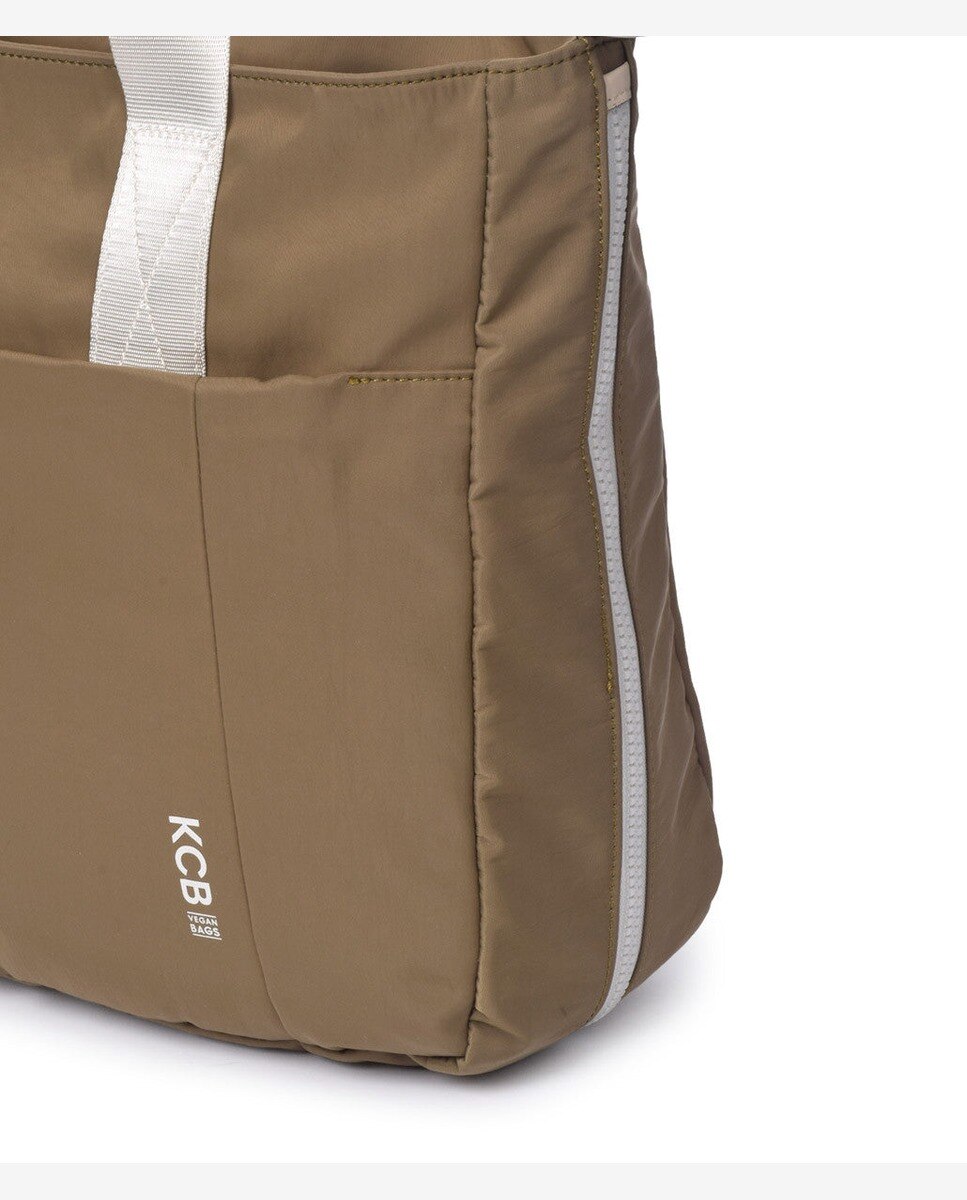 Bolso de hombro balloon shopper - Kcb - Kaki Kaki-3