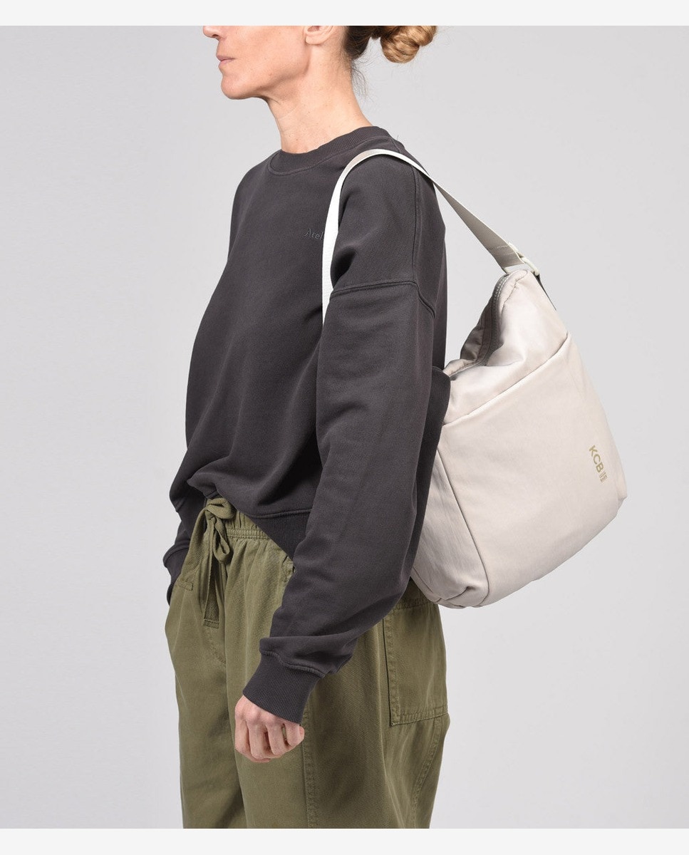 Bolso de hombro balloon pequeño - Kcb - Beige Beige-2