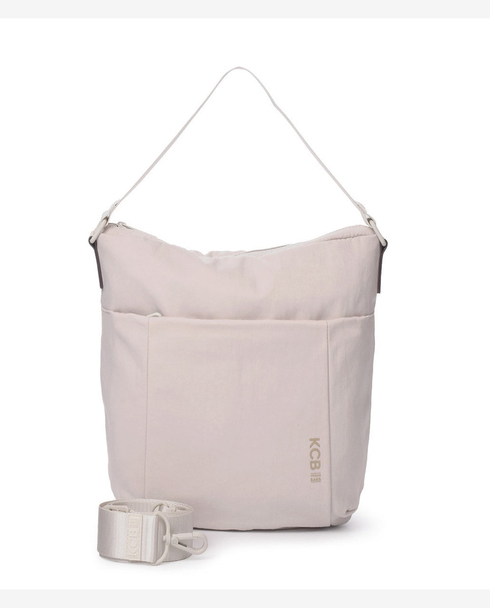 Bolso de hombro balloon grande - Kcb - Beige Beige-1