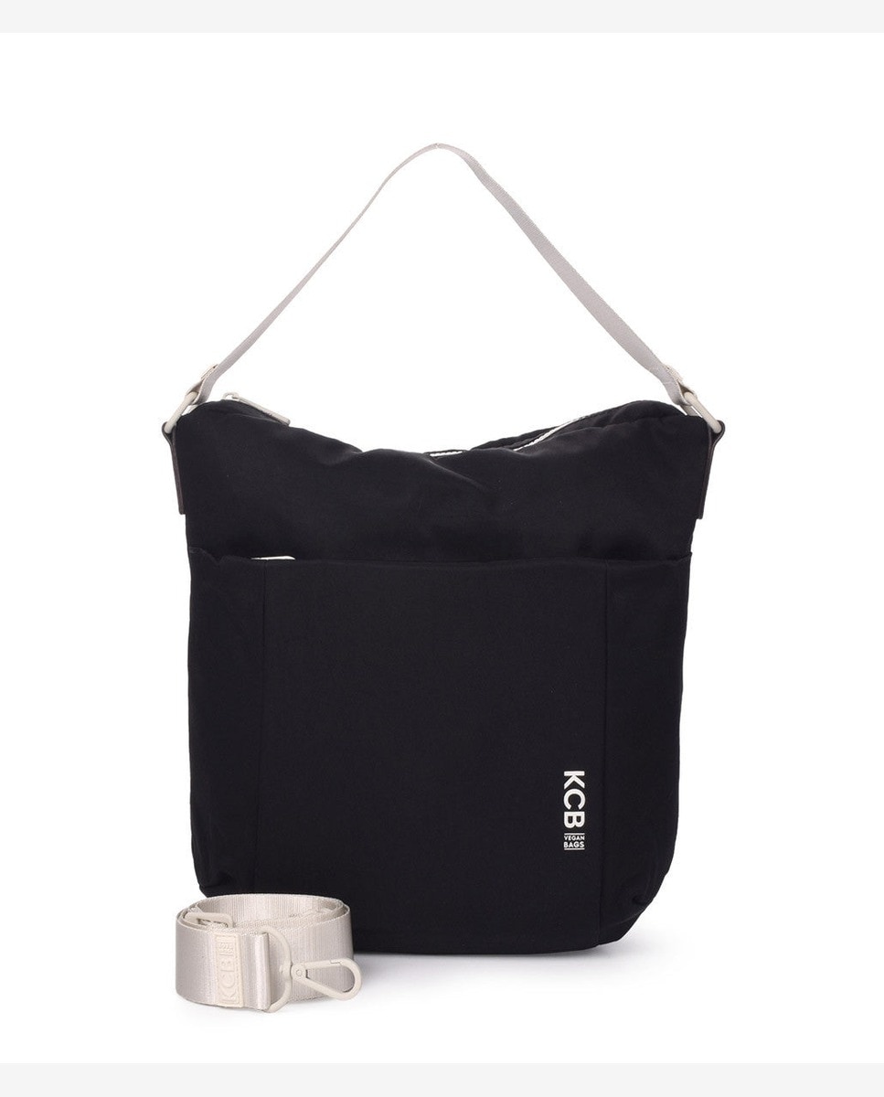 Bolso de hombro balloon grande - Kcb - Negro Negro-1