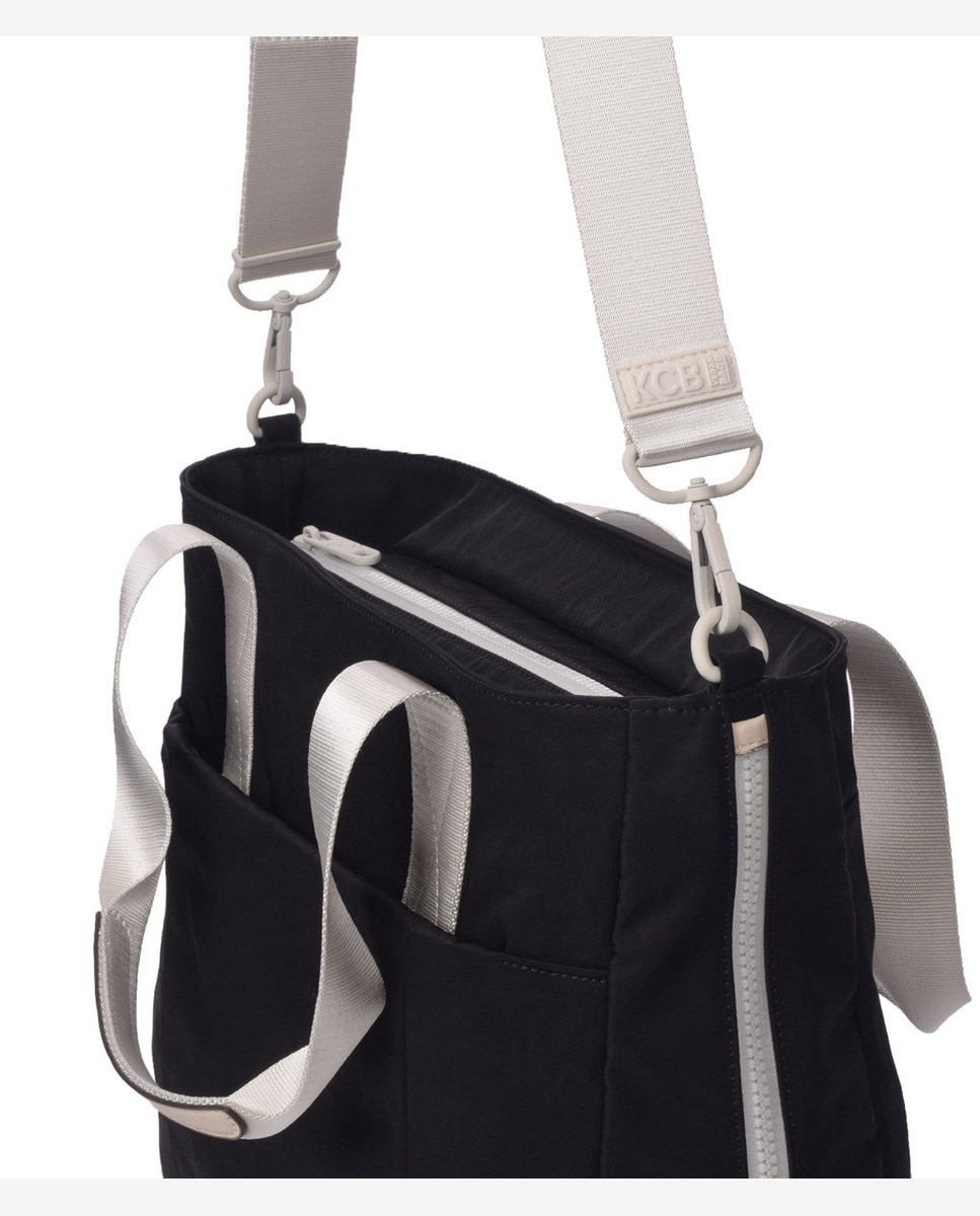 Bolso de hombro balloon shopper - Kcb - Negro Negro-3