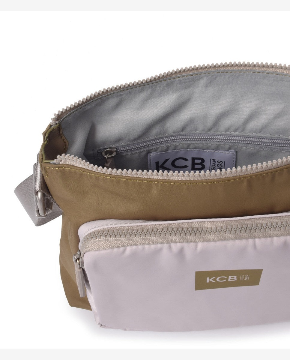 Bandolera basket pequeña - Kcb - Kaki Kaki-3