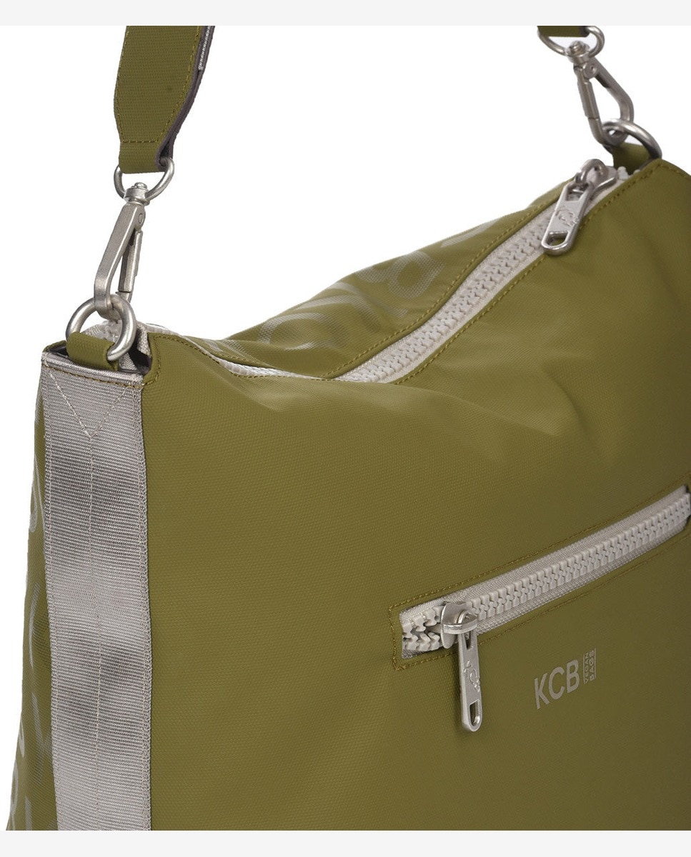 Bolso de hombro stamp - Kcb - Verde Verde-2