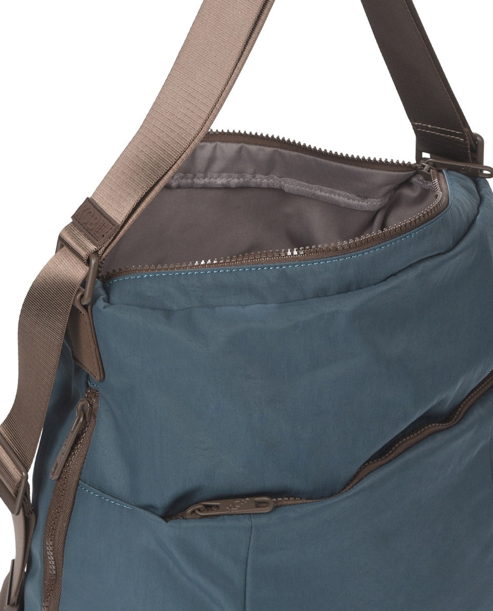 Bolso de hombro balloon mochila color petróleo de mujer - Kcb - Petróleo Petróleo-4