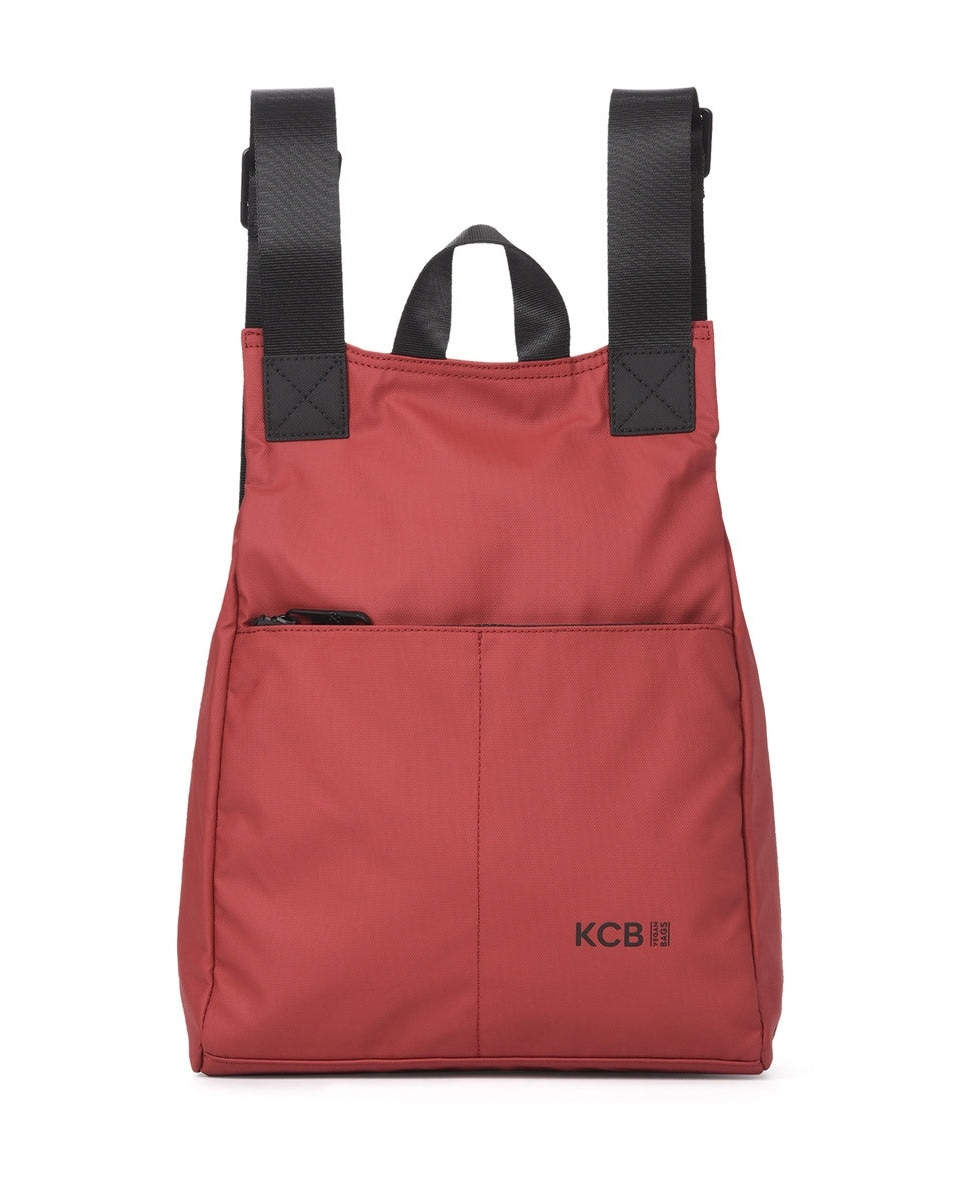 Mochila dual antirrobo grande color cereza de mujer - Kcb - Cereza Cereza-1