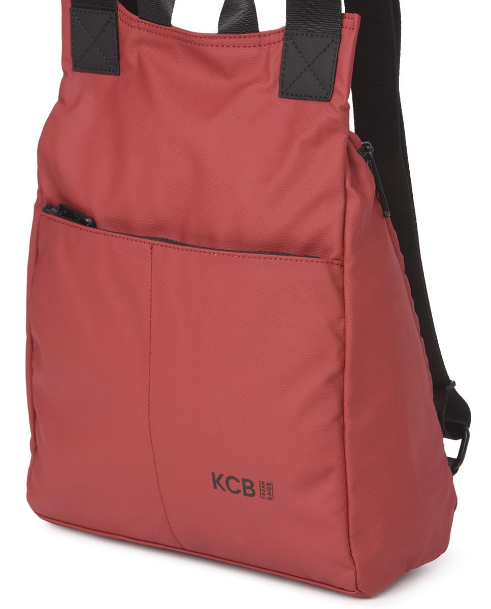 Mochila dual antirrobo grande color cereza de mujer - Kcb - Cereza Cereza-3