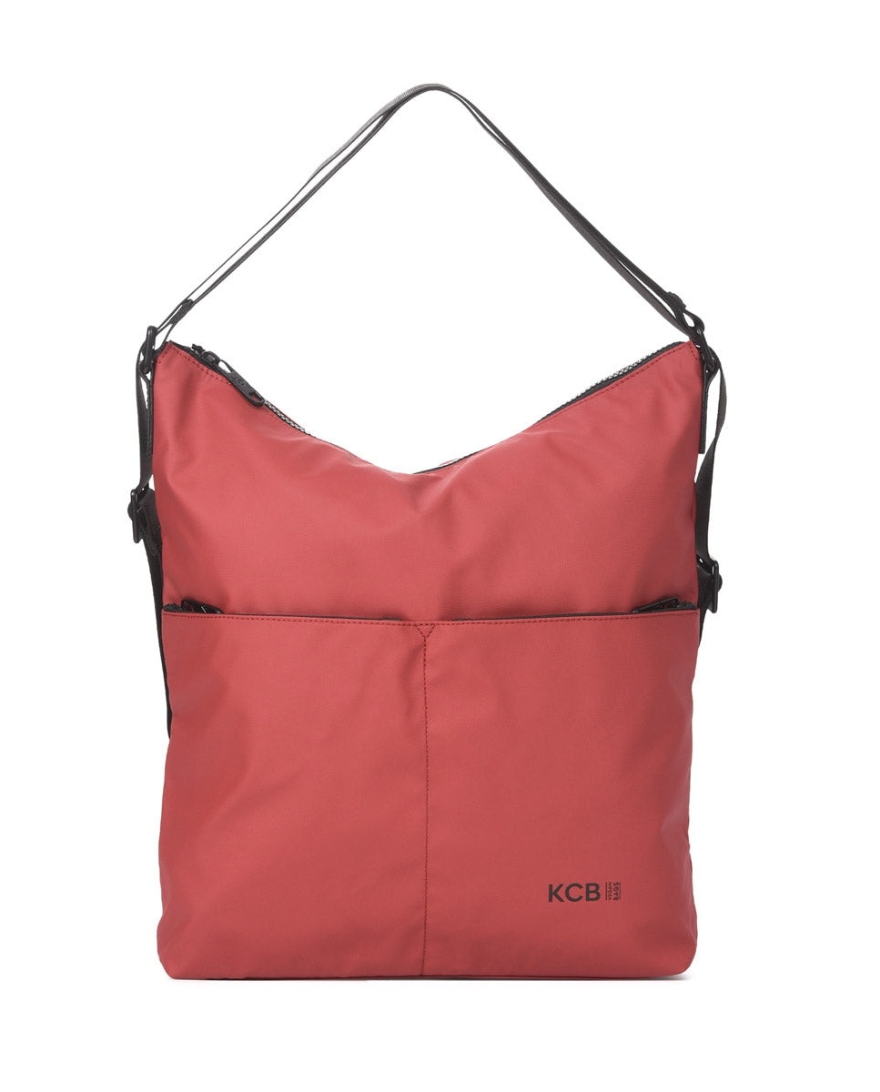 Bolso de hombro dual mochila color cereza de mujer - Kcb - Cereza Cereza-1