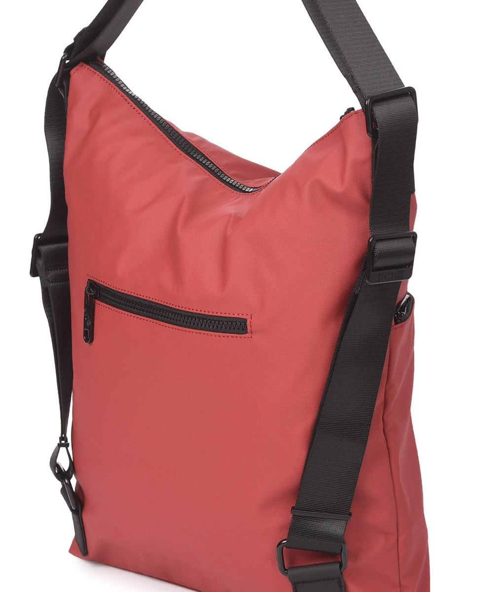 Bolso de hombro dual mochila color cereza de mujer - Kcb - Cereza Cereza-2
