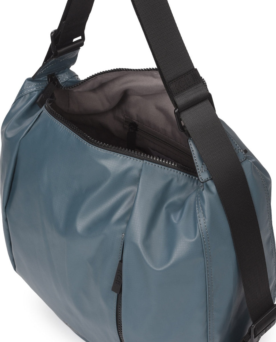 Bolso de hombro wave mochila color petróleo de mujer - Kcb - Petróleo Petróleo-4