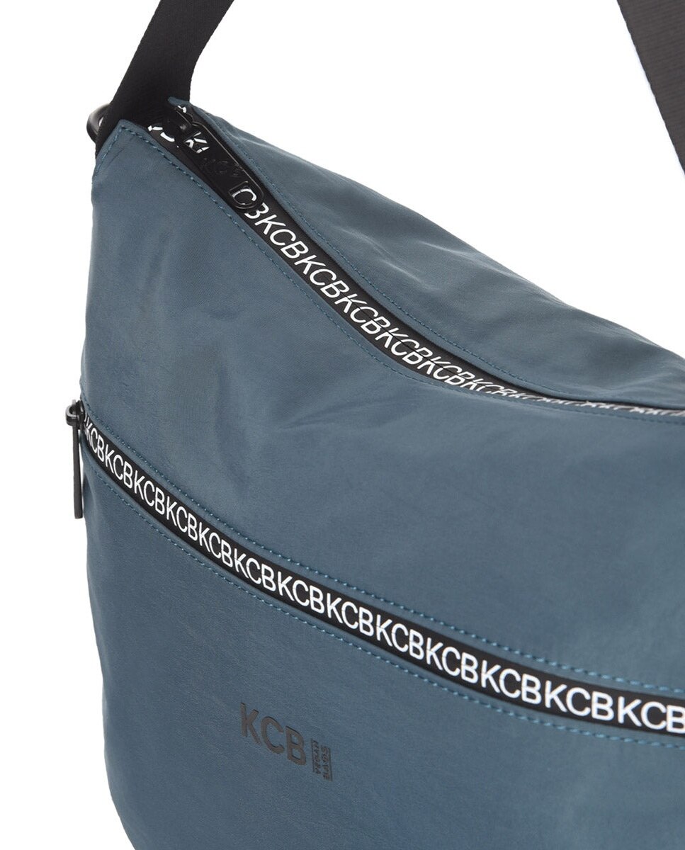Bolso de hombro shine color petróleo de mujer - Kcb - Petróleo Petróleo-3
