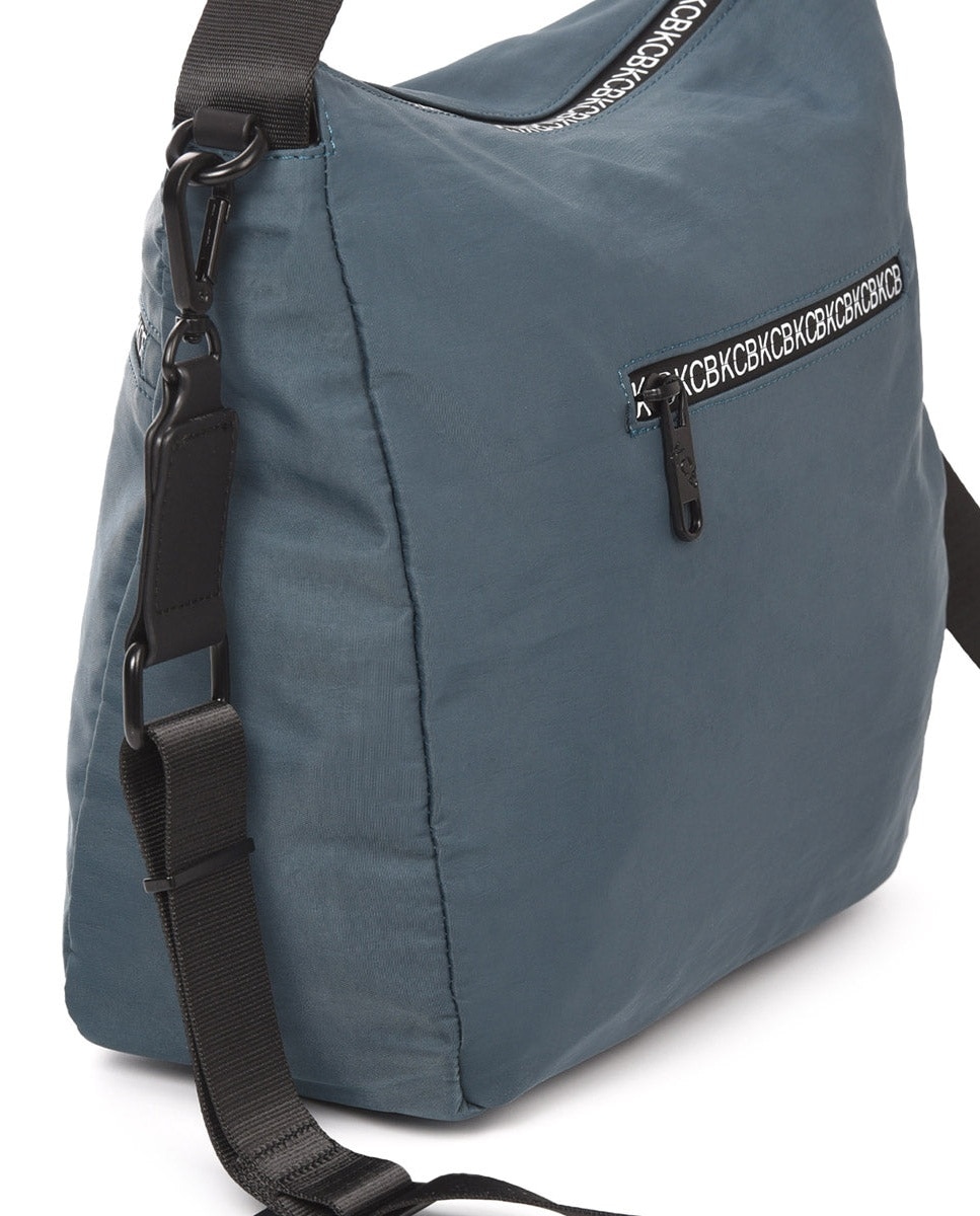 Bolso de hombro shine color petróleo de mujer - Kcb - Petróleo Petróleo-2