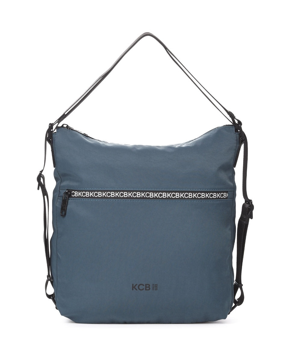 Bolso de hombro shine mochila color petróleo de mujer - Kcb - Petróleo Petróleo-1