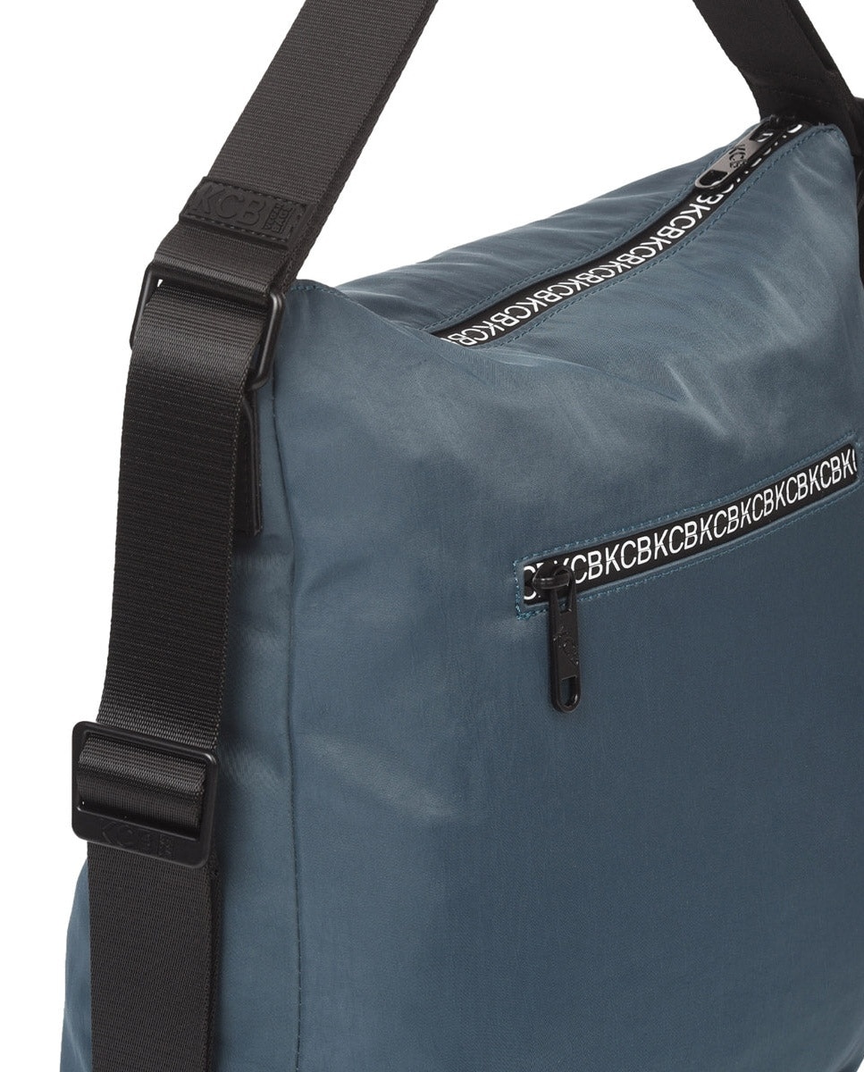 Bolso de hombro shine mochila color petróleo de mujer - Kcb - Petróleo Petróleo-2