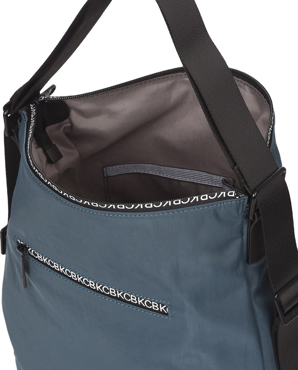 Bolso de hombro shine mochila color petróleo de mujer - Kcb - Petróleo Petróleo-4
