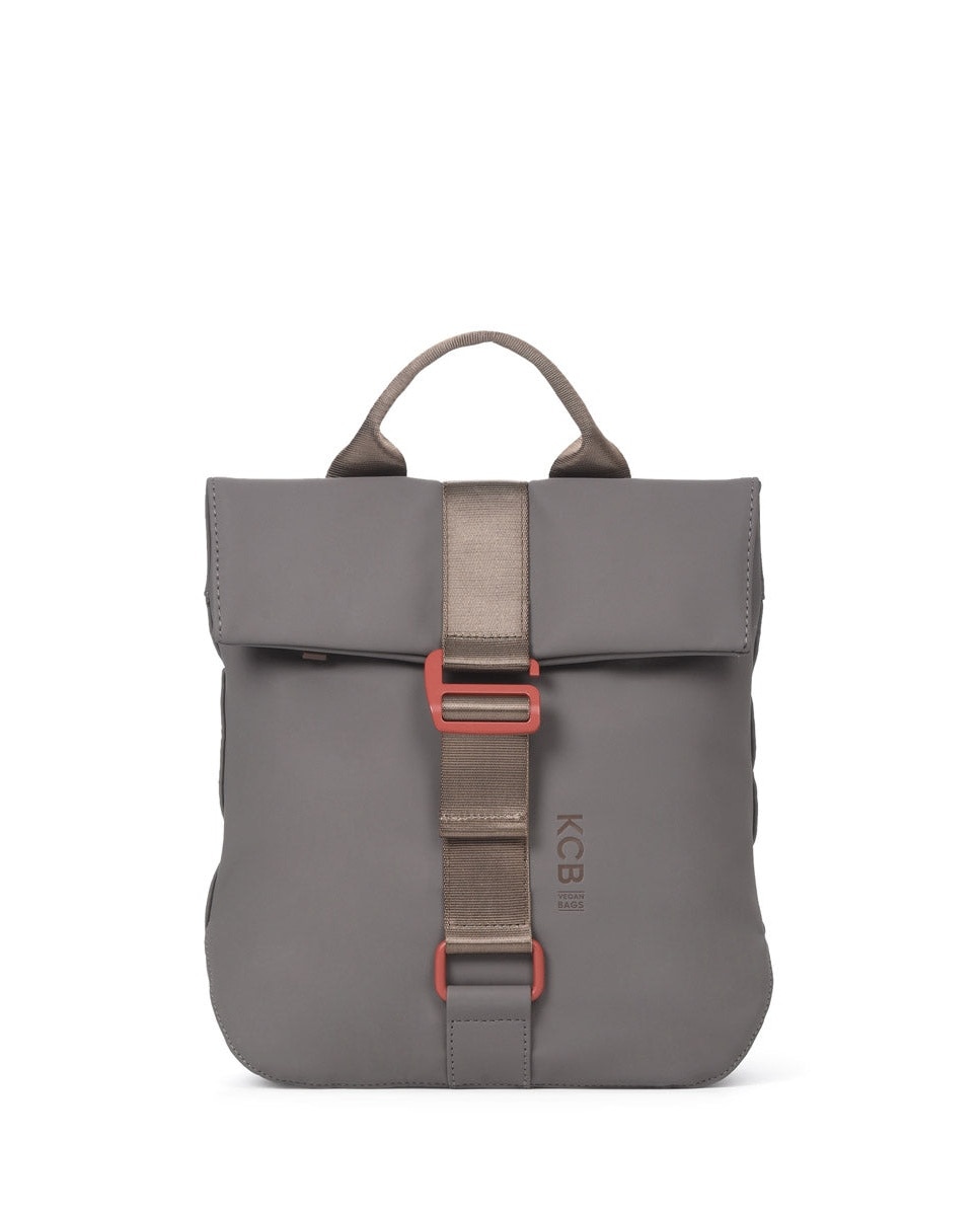 Mochila chain antirrobo pequeña color gris de mujer - Kcb - Gris Gris-1