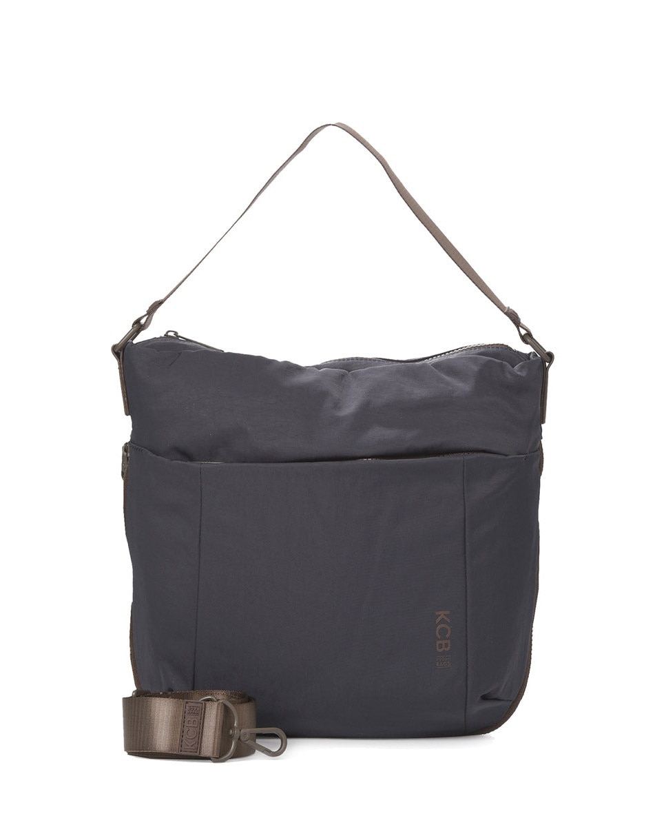 Bolso de hombro balloon color grisazul de mujer - Kcb - Azul / Gris Azul / Gris-1