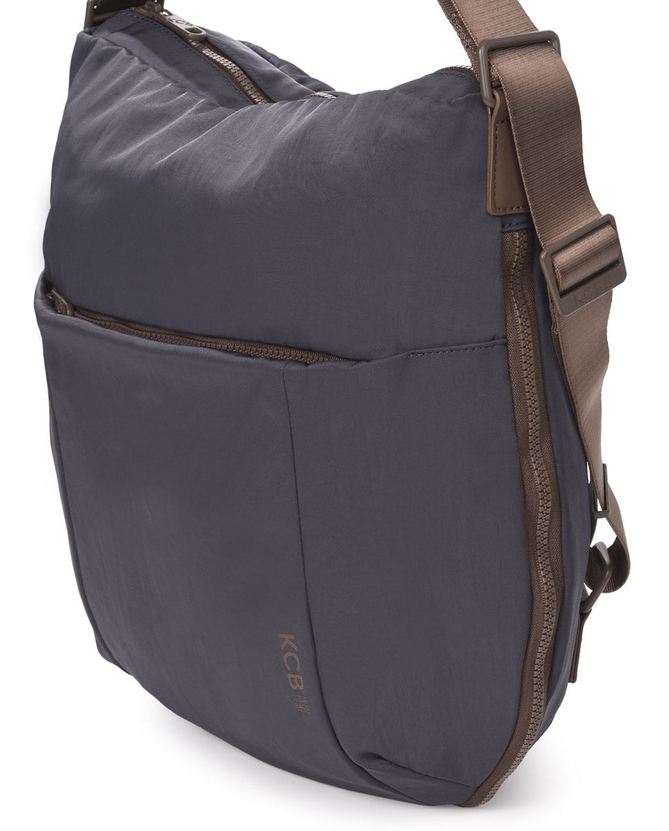 Bolso de hombro balloon mochila color grisazul de mujer - Kcb - Azul / Gris Azul / Gris-9