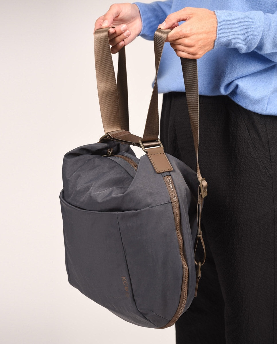 Bolso de hombro balloon mochila color grisazul de mujer - Kcb - Azul / Gris Azul / Gris-6