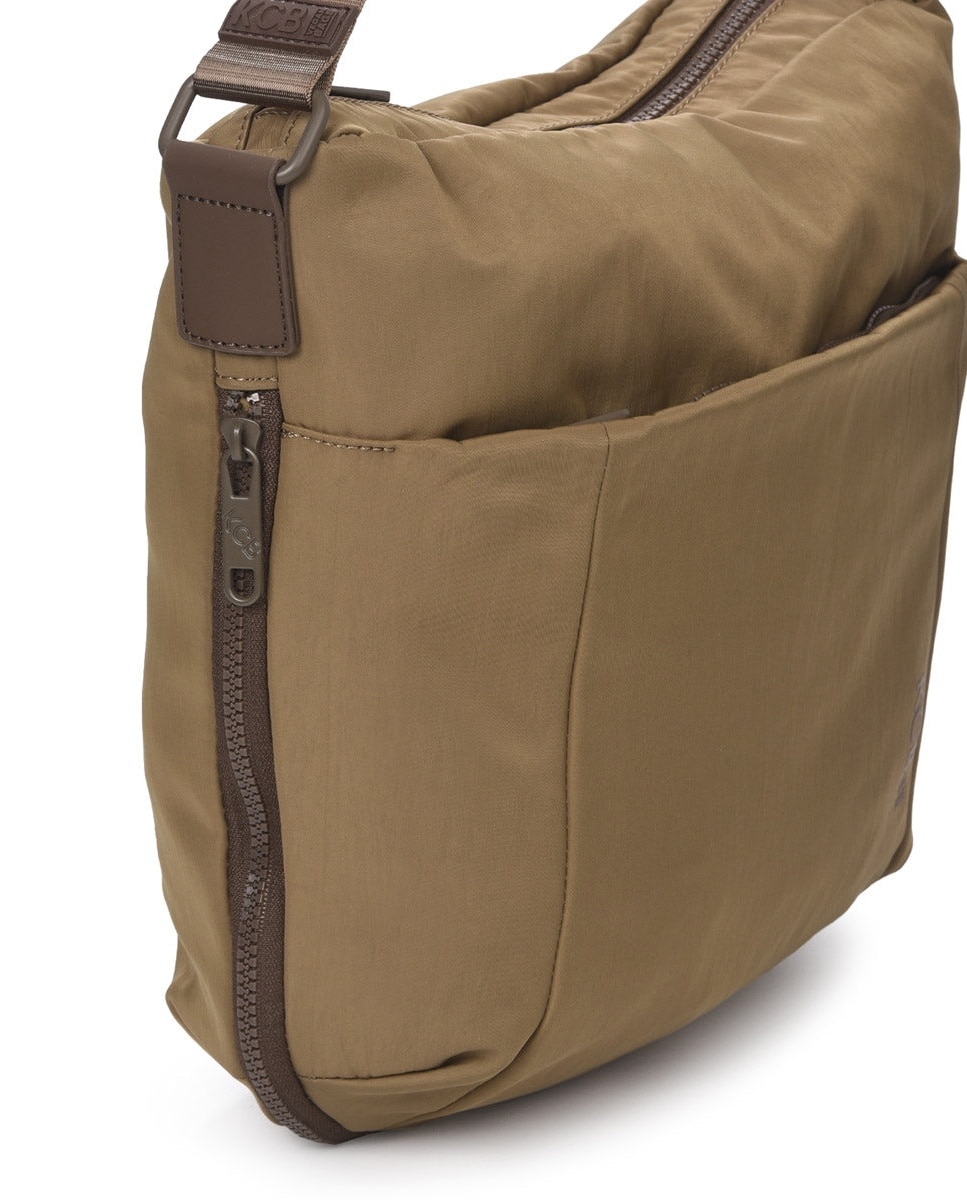 Bolso de hombro balloon color grisazul de mujer - Kcb - Kaki Kaki-3