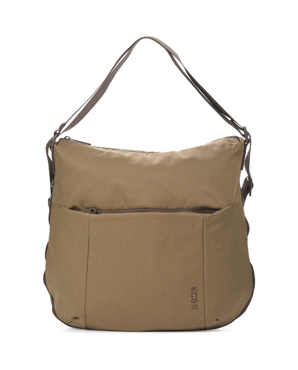 Bolso de hombro balloon mochila color khaki de mujer - Kcb - Kaki Kaki-1
