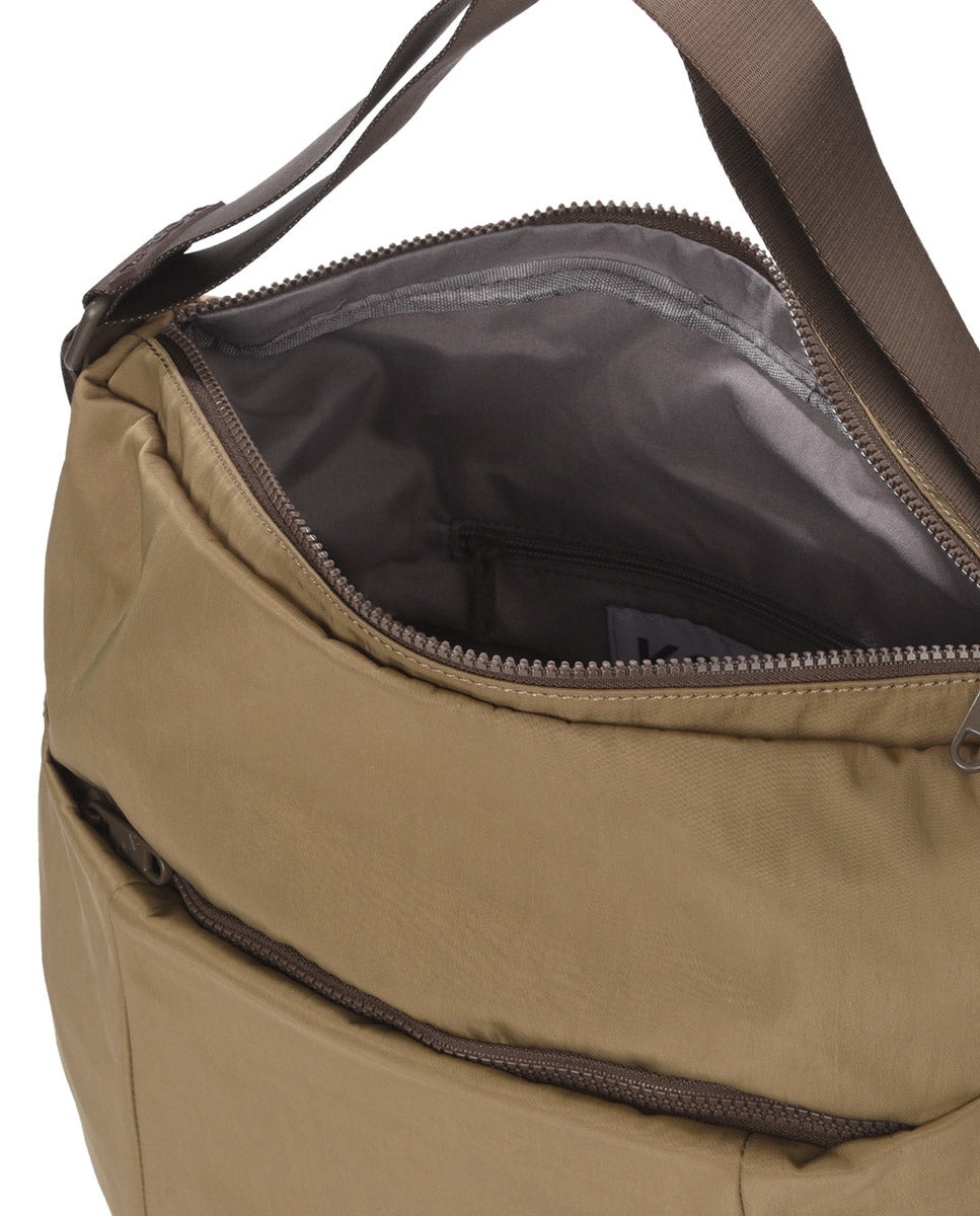 Bolso de hombro balloon mochila color khaki de mujer - Kcb - Kaki Kaki-4