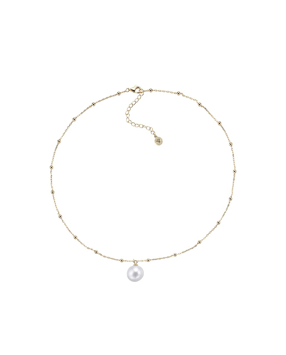 Colgante Coco de plata acabada en dorado Oro-1