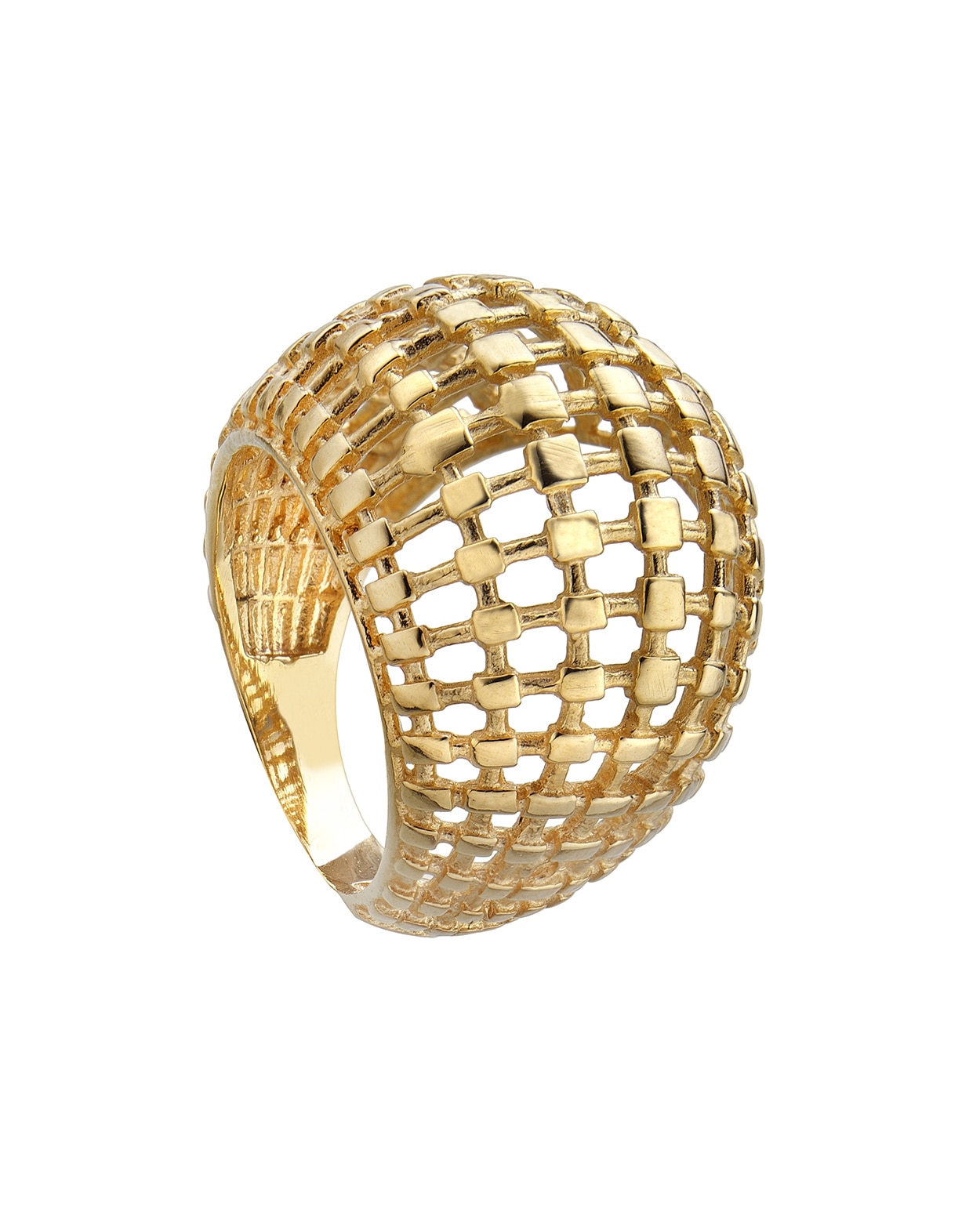 Imagen 1 de Anillo Edicion Limitada de plata acabado en oro amarillo de 18k Oro