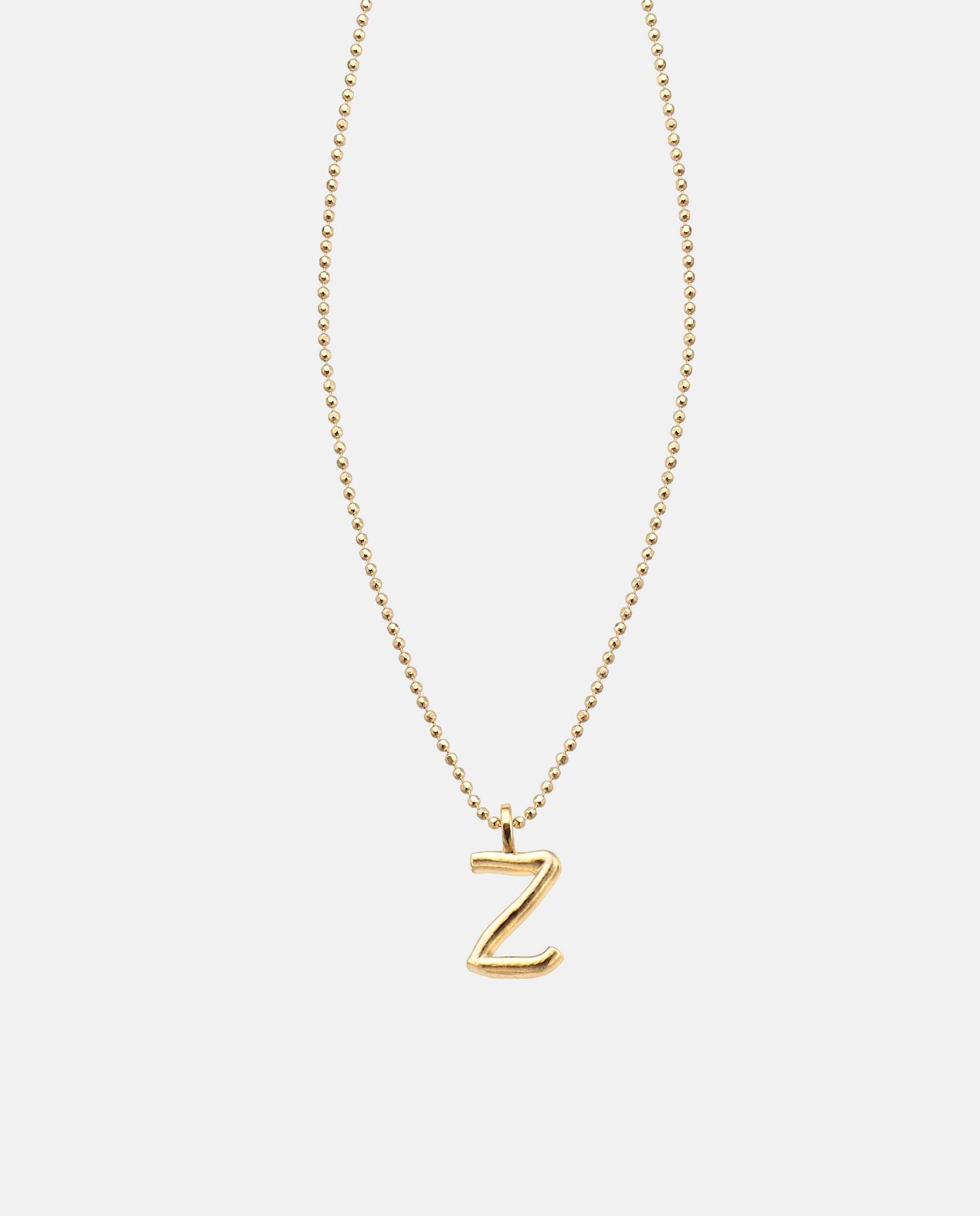 Colgante iniciales z de plata dorada - Duran Exquse - Dorado Dorado-1