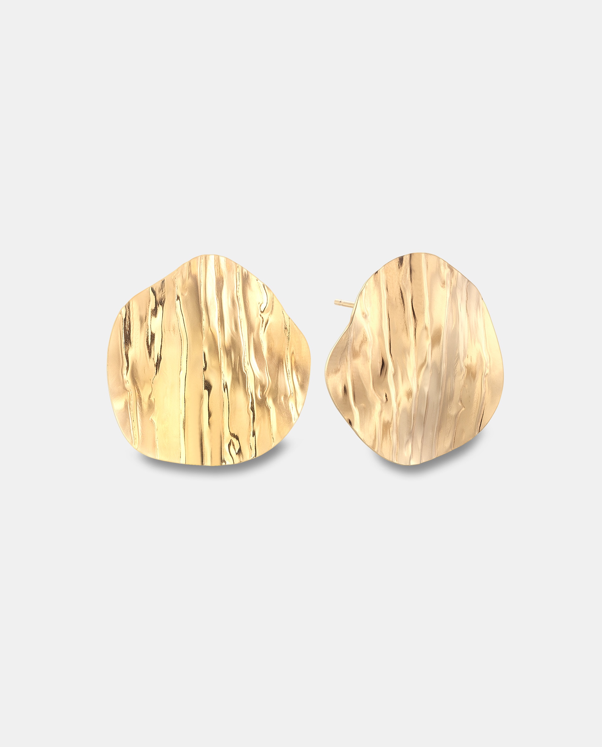 Imagen 1 de Pendientes piazza de plata con baño de oro amarillo 18k - Duran Exquse - Dorado Dorado