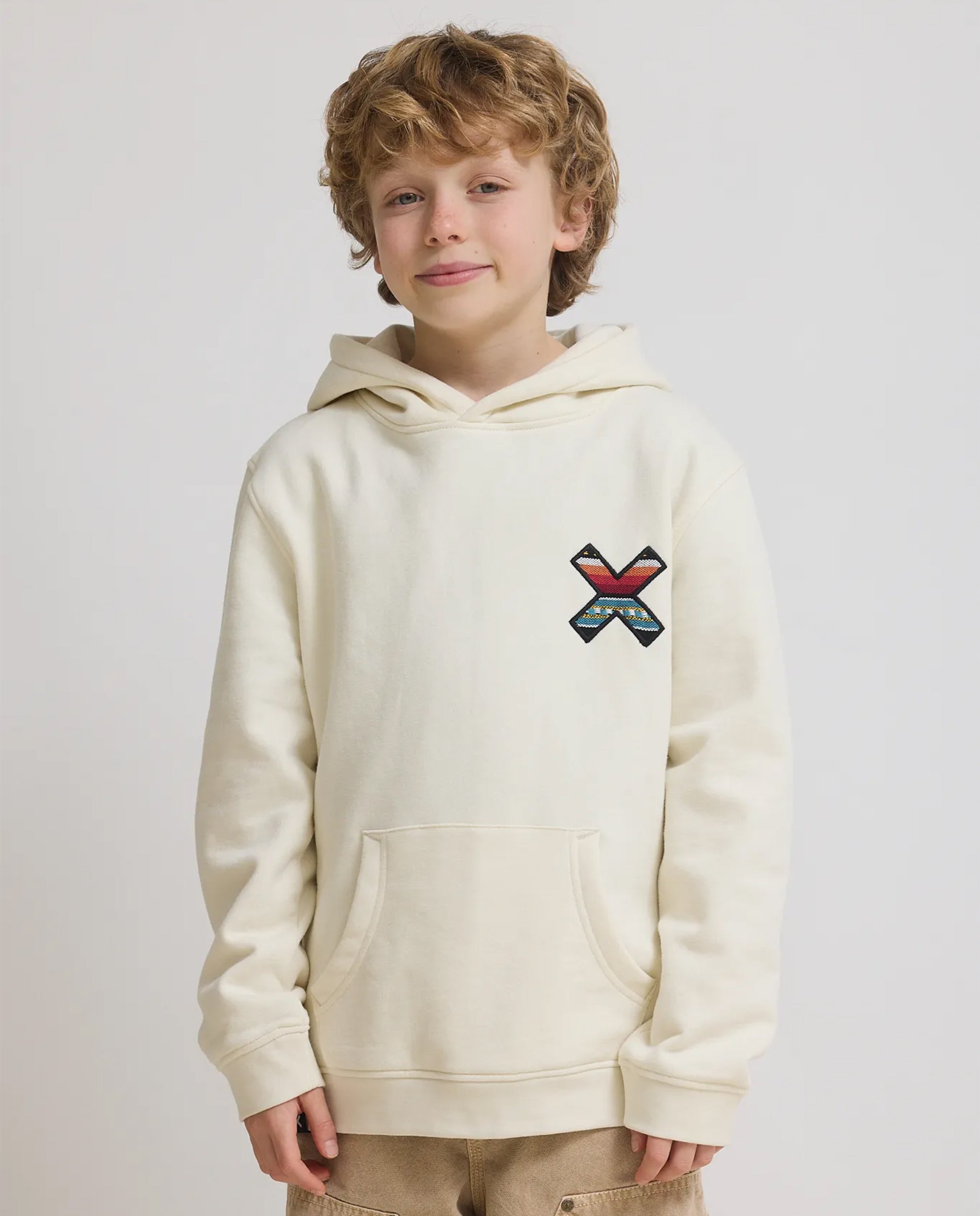 Imagen 0 de Sudadera con capucha de 100% algodón orgánico classic blanco roto Blanco roto