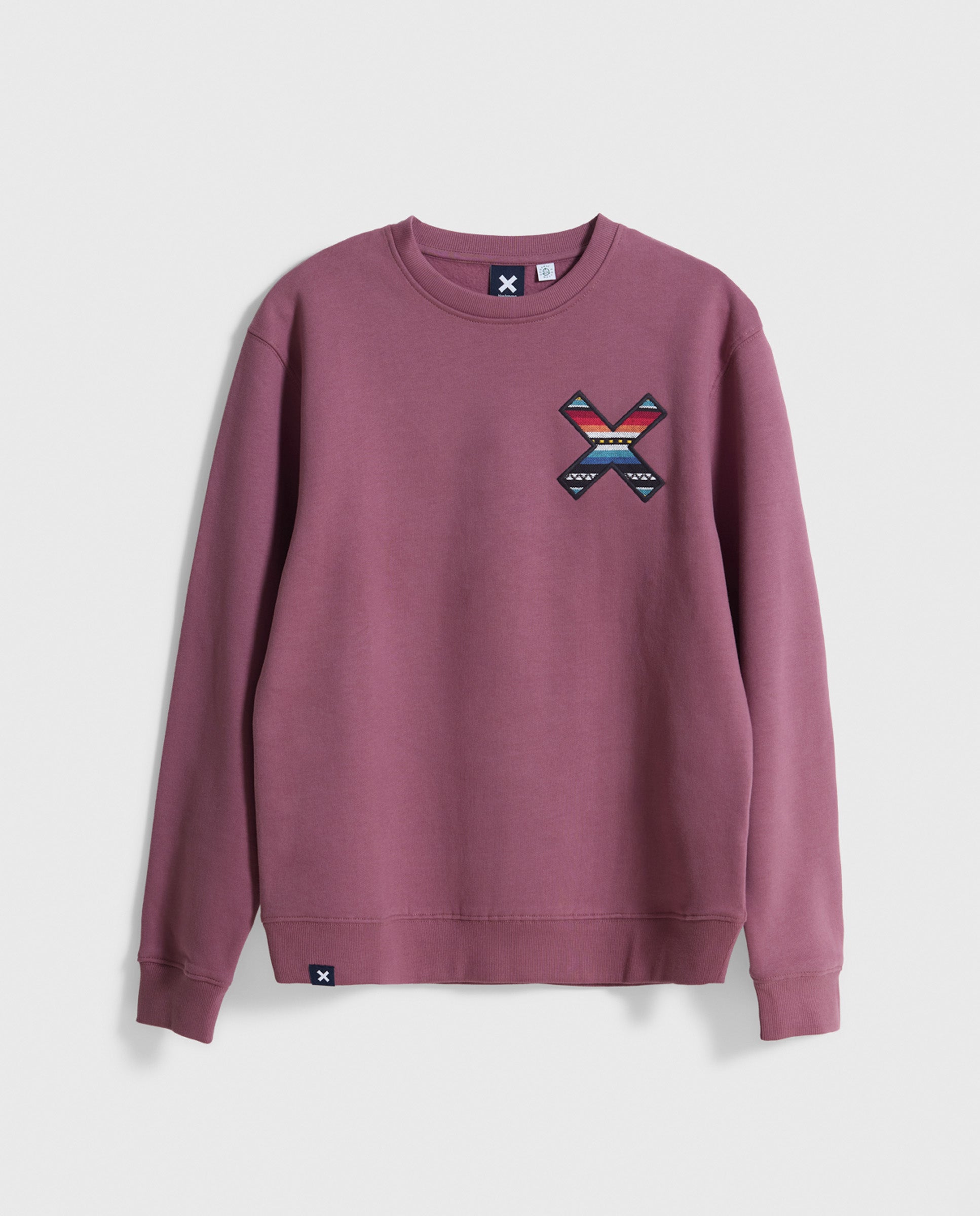 Imagen 0 de Sudadera de hombre classic berry Malva