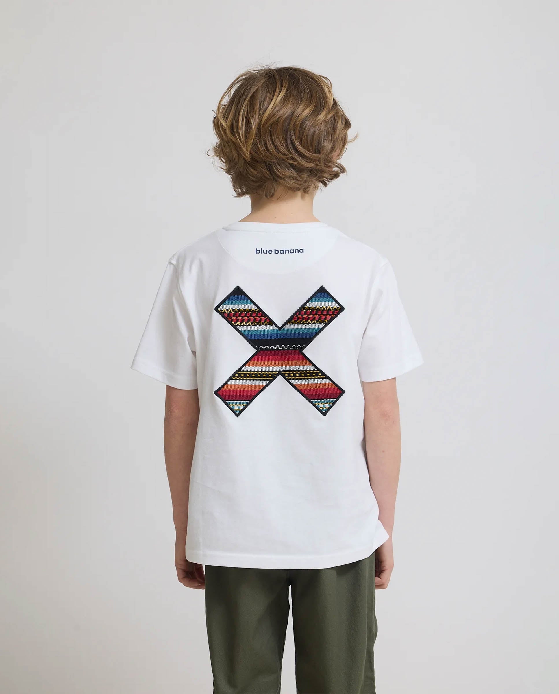 Imagen 2 de Camiseta de 100% algodón orgánico classic blanca - Blue Banana - Blanco Blanco