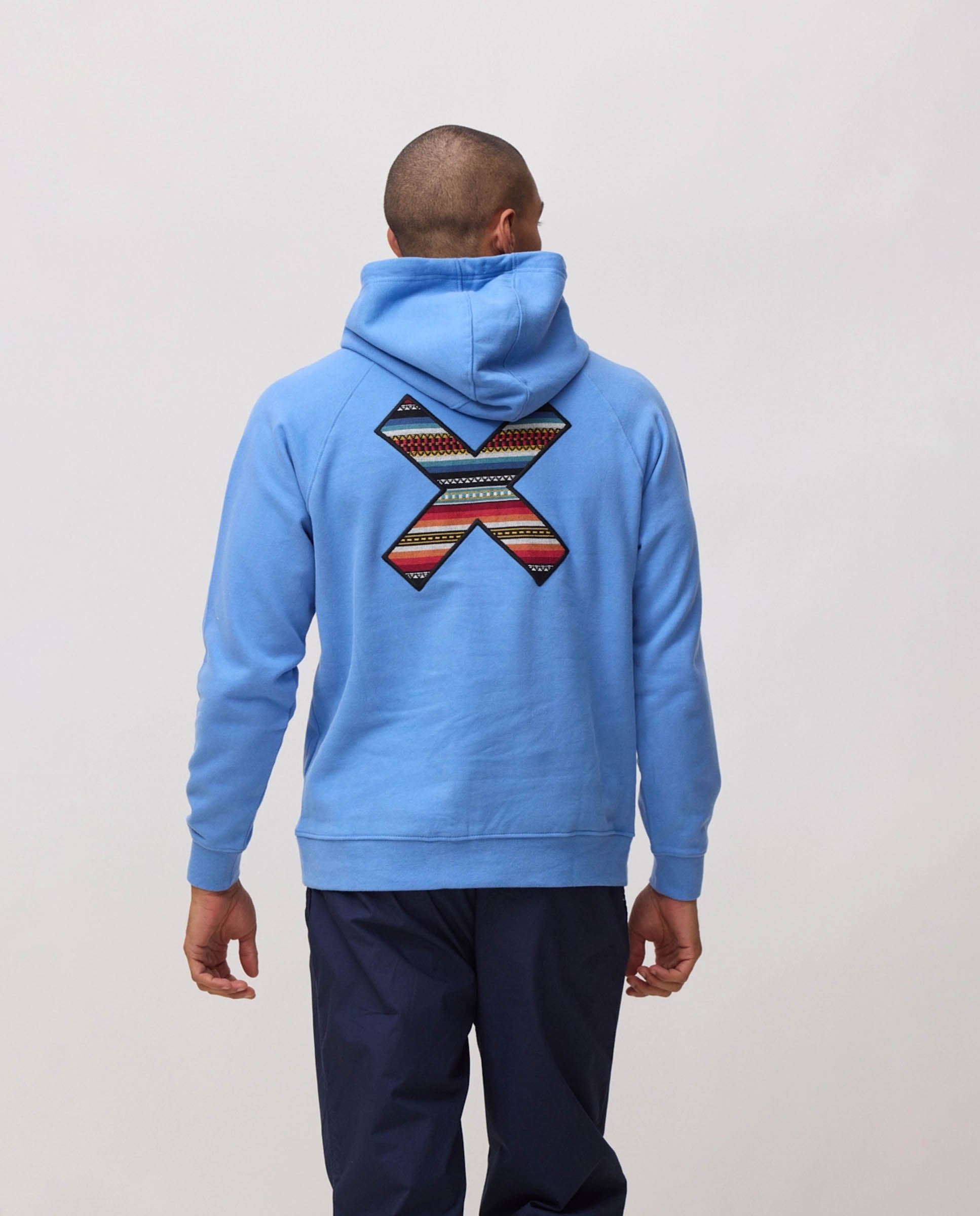 Sudadera de hombre con capucha classic jay blue - Blue Banana - Azul claro Azul claro-2