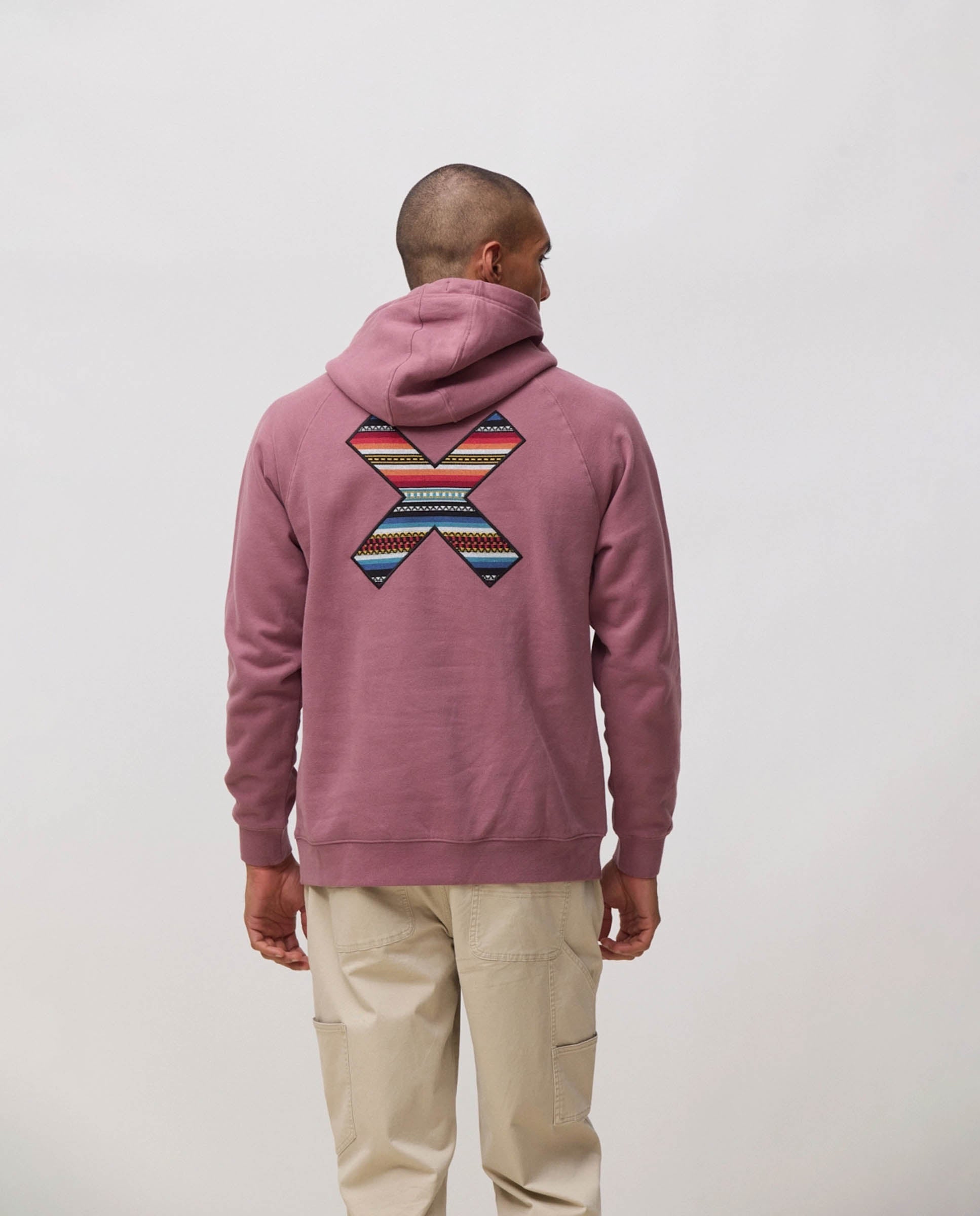 Sudadera de hombre con capucha classic berry - Blue Banana - Malva Malva-2