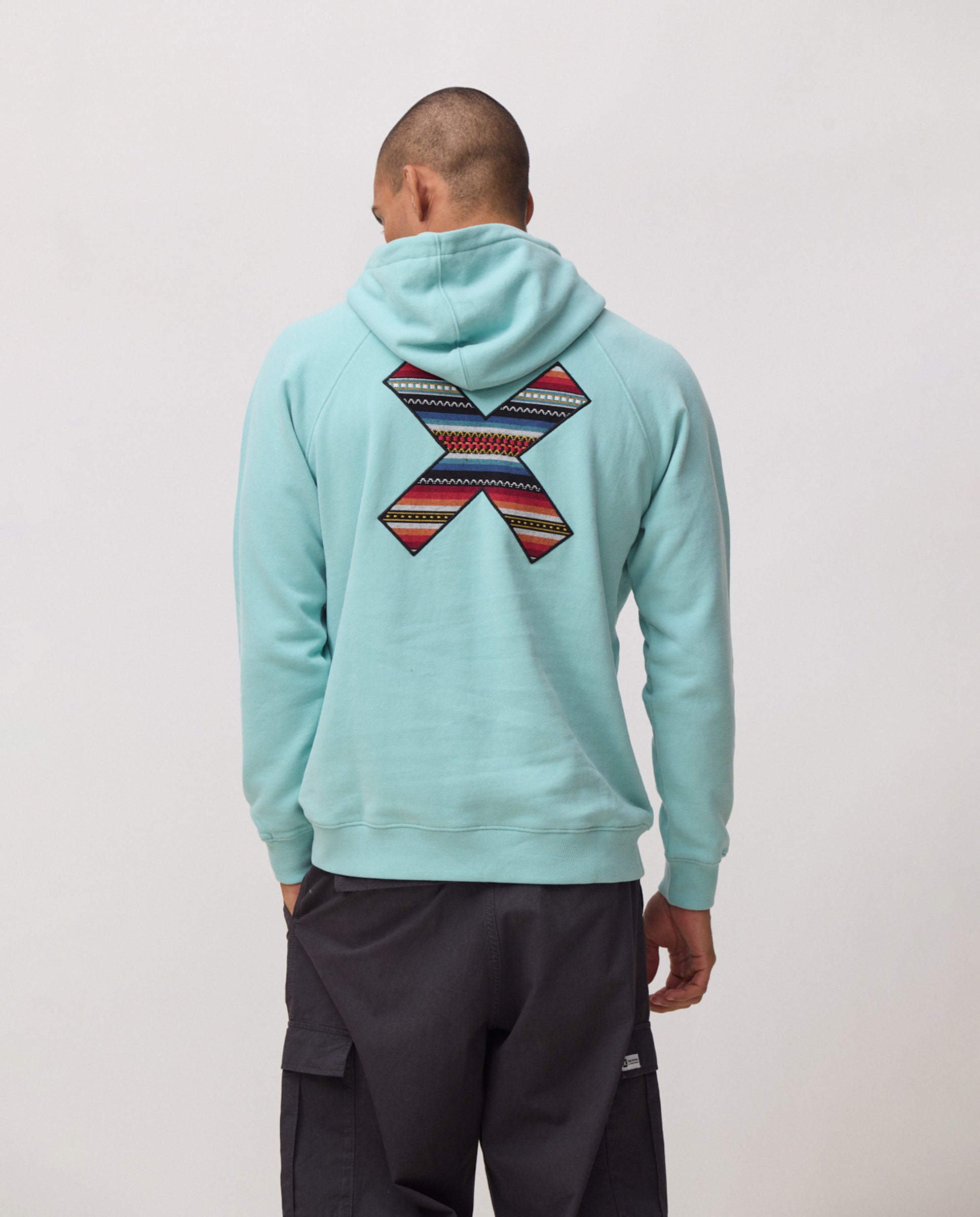 Imagen 2 de Sudadera de hombre con capucha Classic acqua - Blue Banana - Turquesa Turquesa