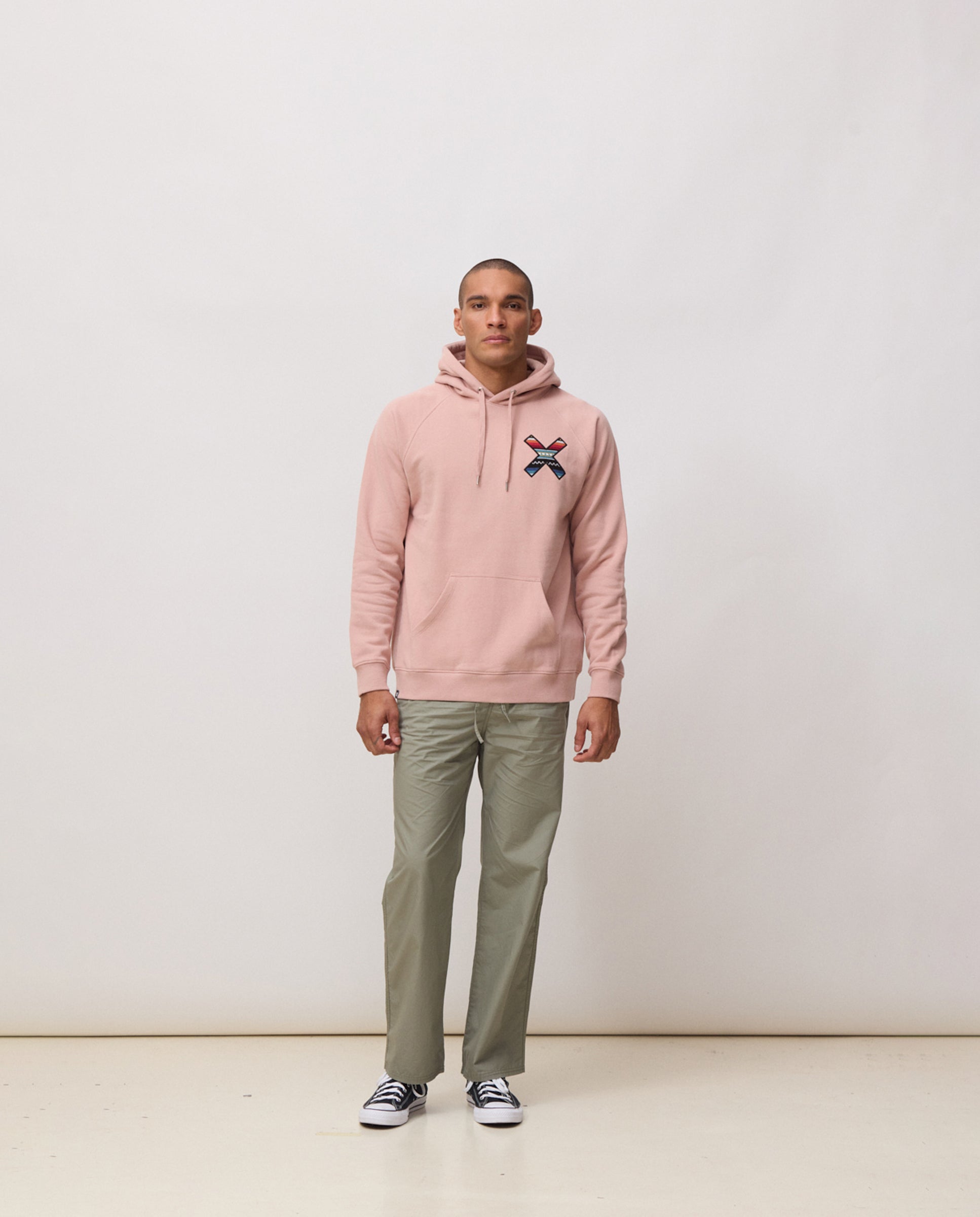 Sudadera de hombre con capucha classic peach - Blue Banana - Naranja Naranja-3