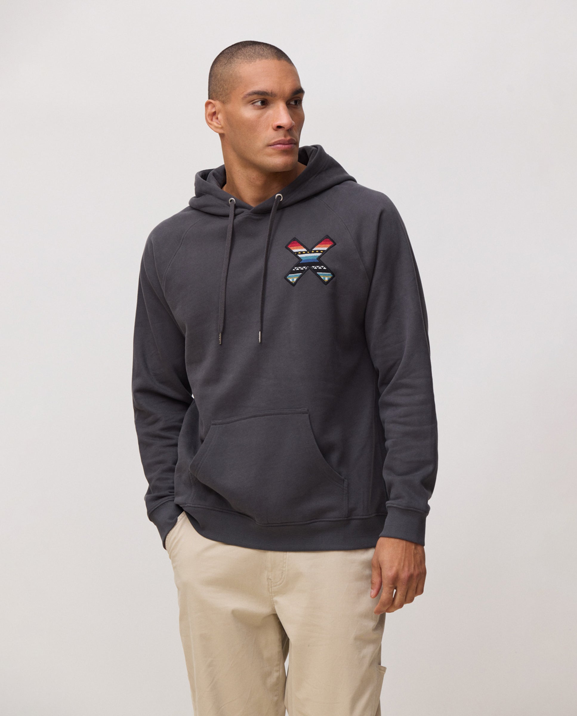 Imagen 0 de Sudadera de hombre con capucha classic antracita Antracita