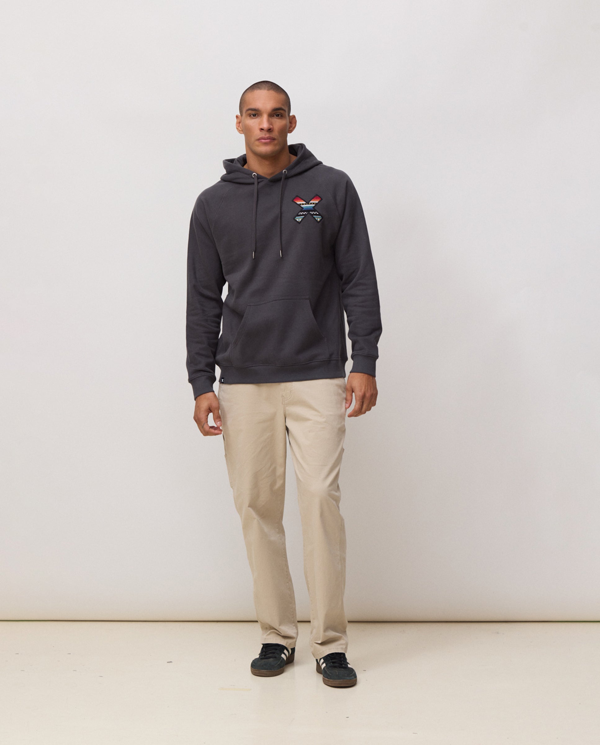 Sudadera de hombre con capucha classic - Blue Banana - Antracita Antracita-3