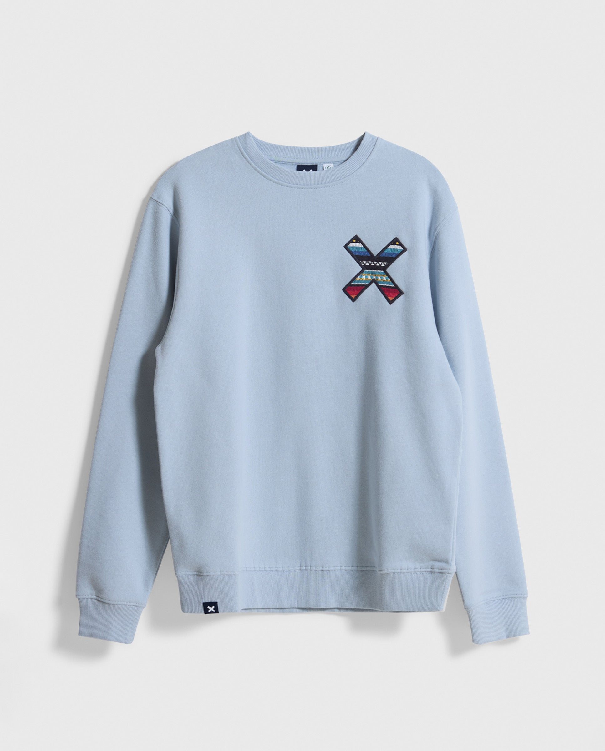 Sudadera de hombre classic ice blue - Blue Banana - Azul grisáceo Azul grisáceo-1