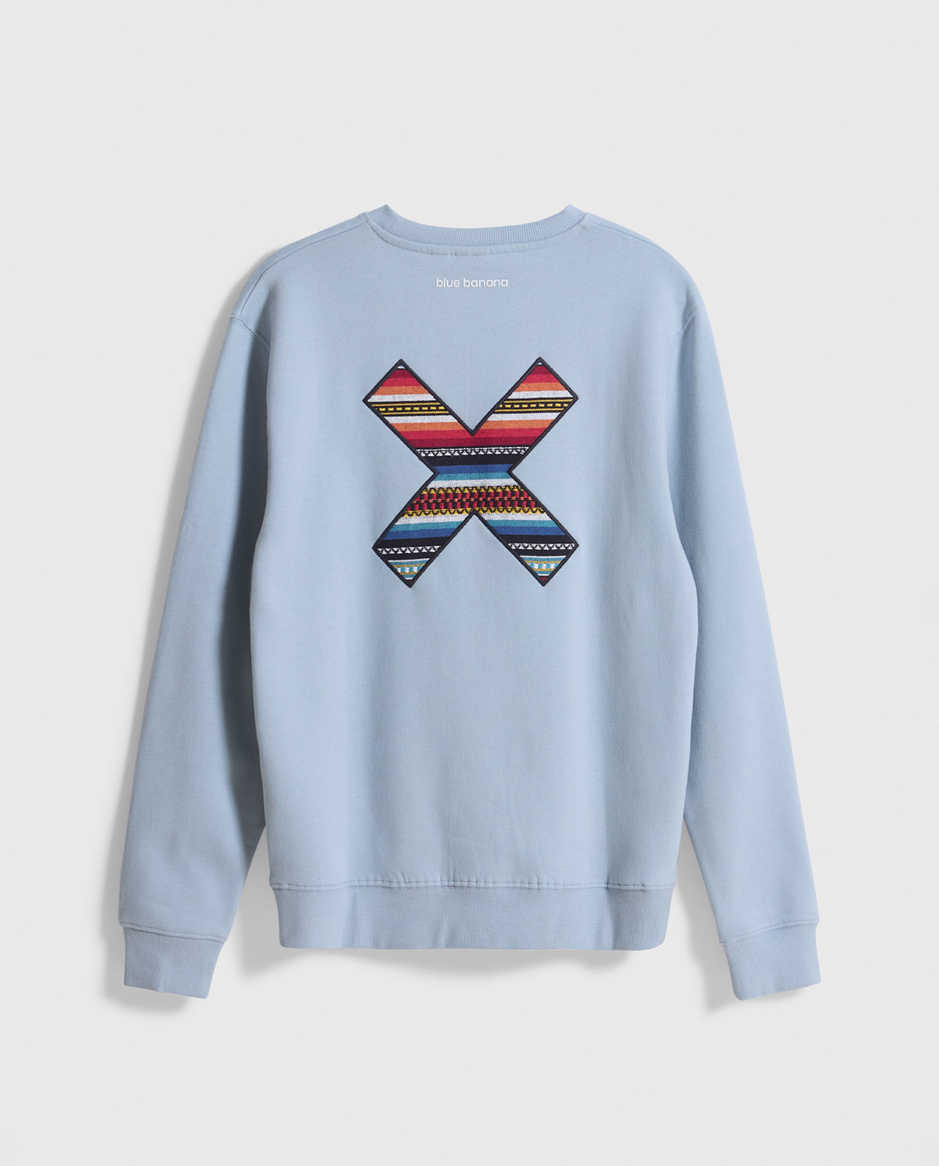Sudadera de hombre classic ice blue - Blue Banana - Azul grisáceo Azul grisáceo-2